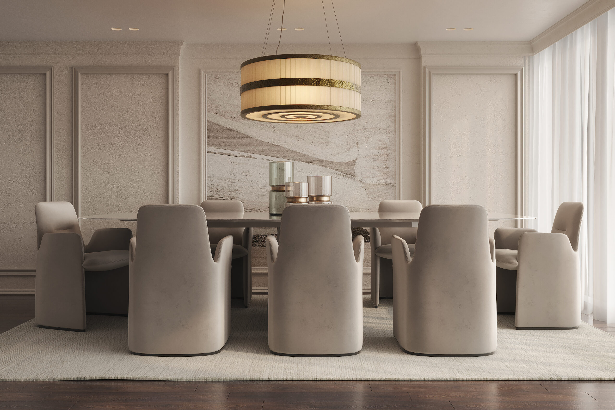 Quartz Pendant Light III by Aver 9