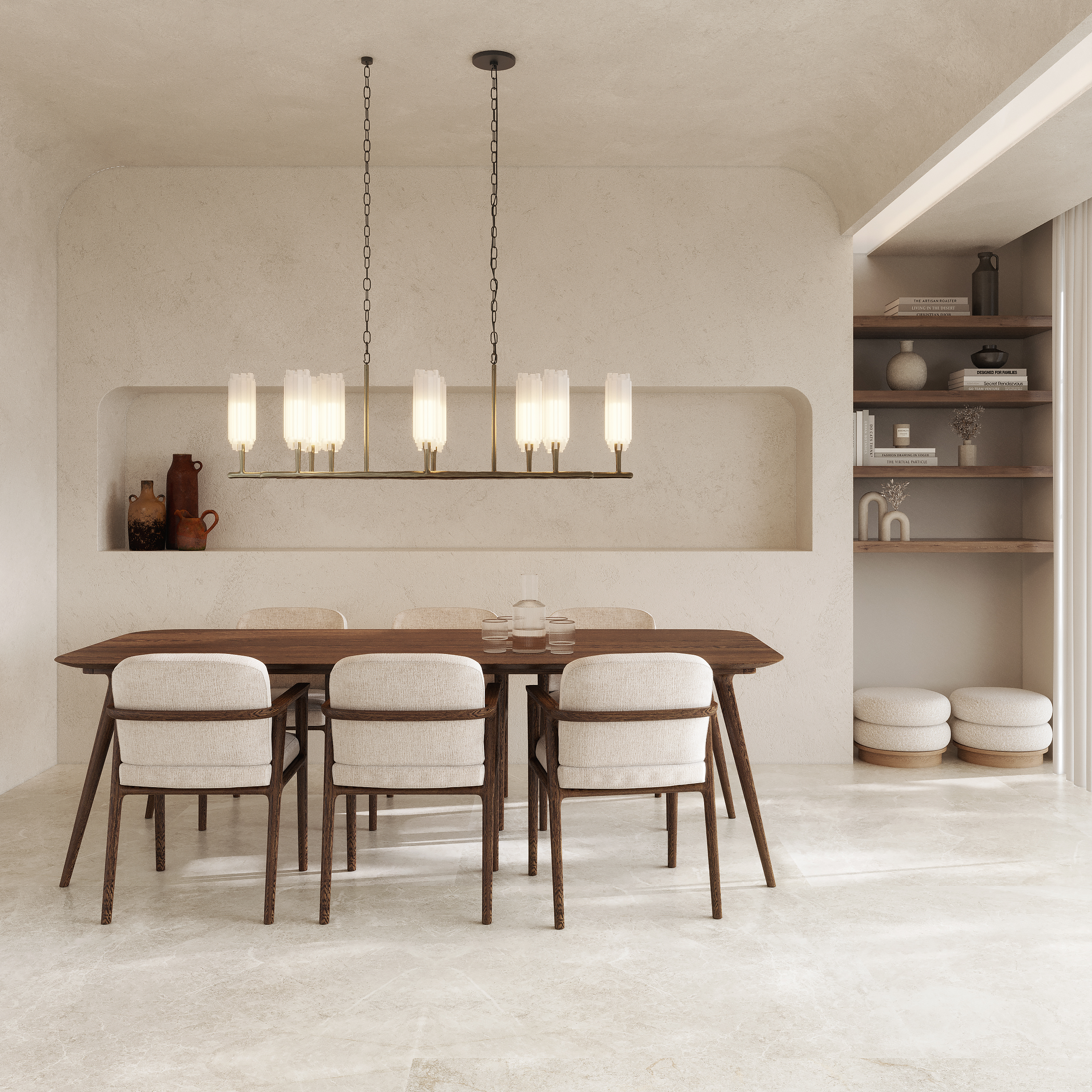 Quartz and Bronze Table Lamp by Aver 9