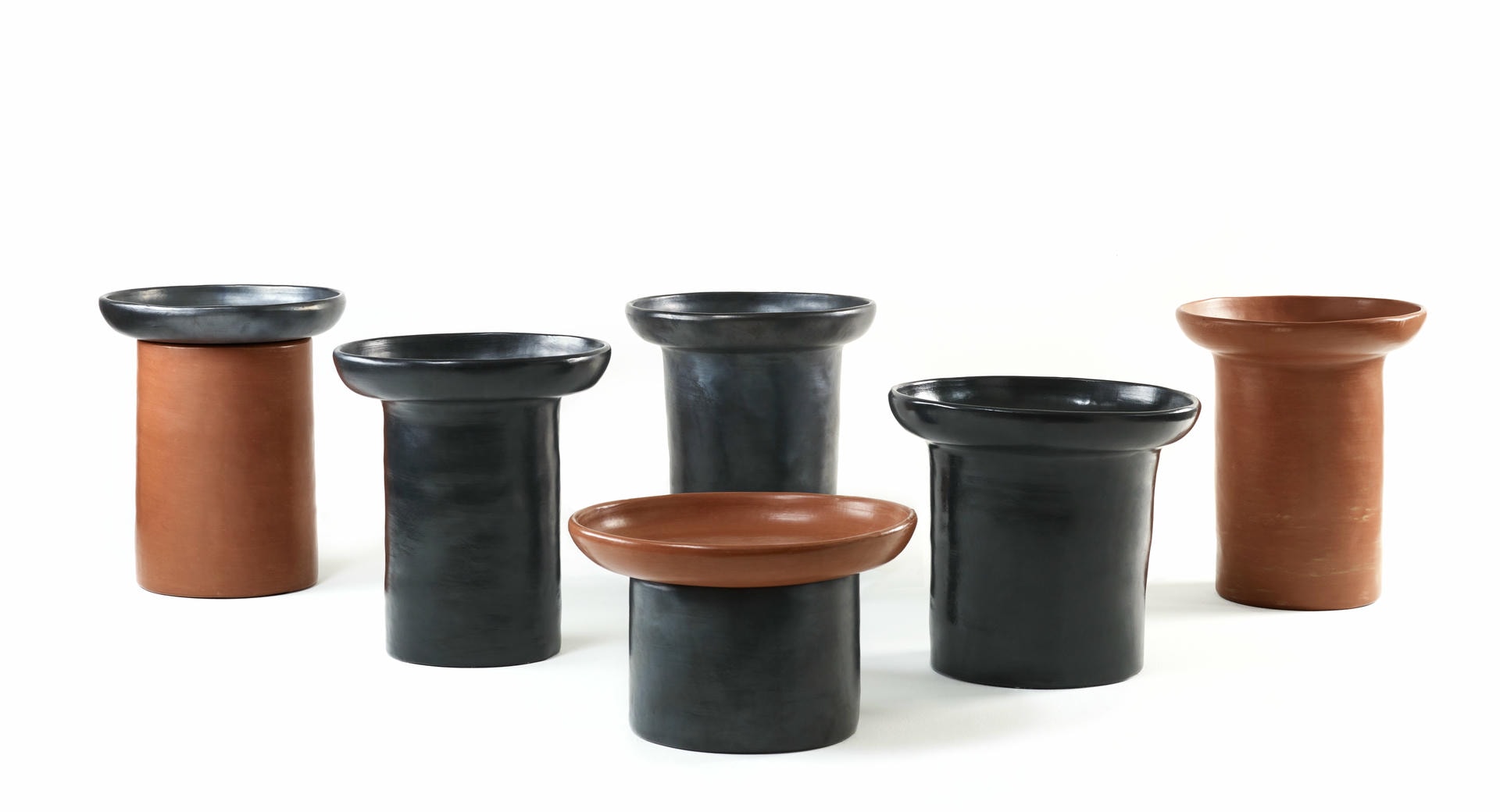 Red Large Nuna Side Table by Sebastian Herkner 5