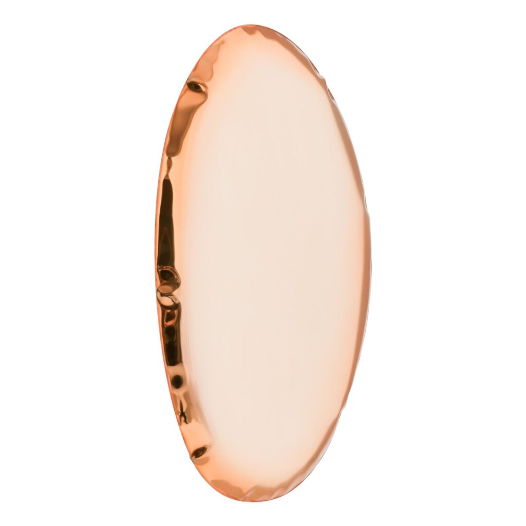 Rose Gold Tafla O5 Wall Mirror by Zieta 1