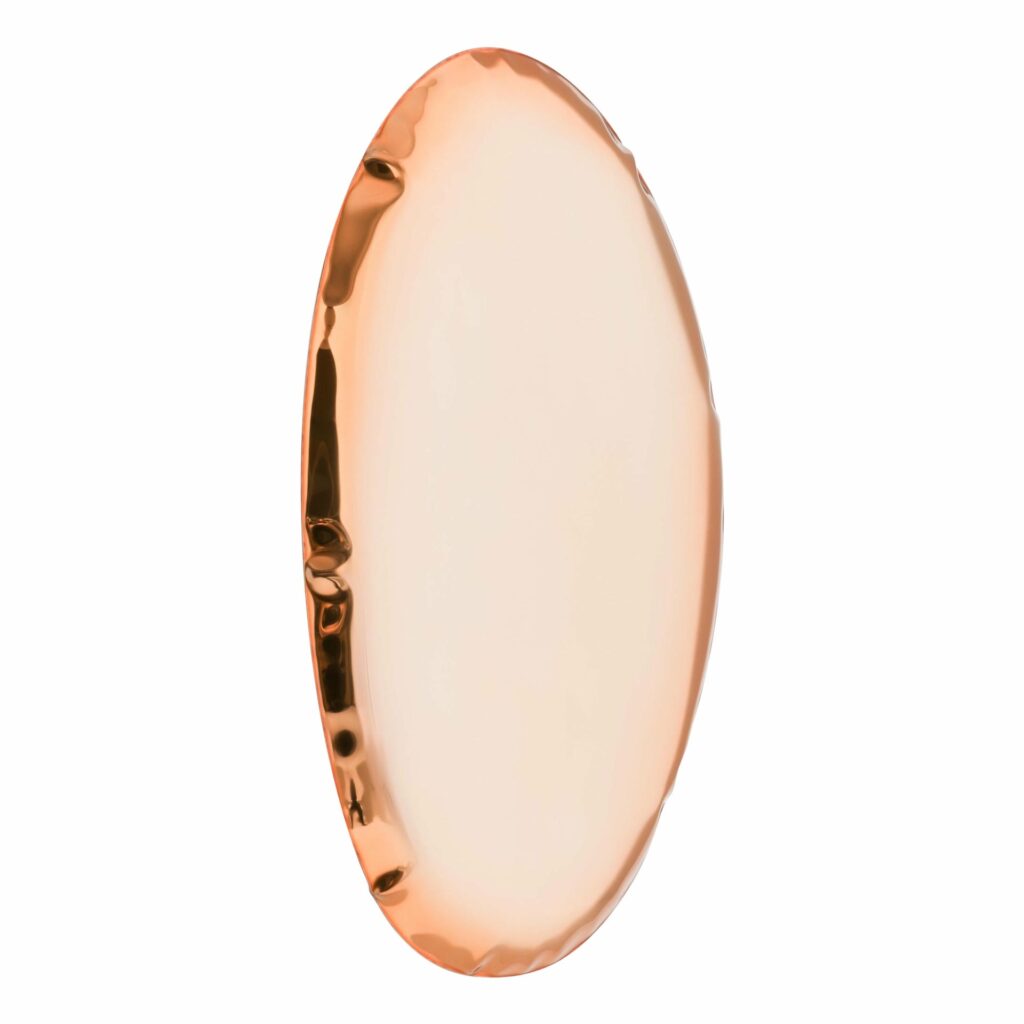 Rose Gold Tafla O5 Wall Mirror by Zieta 1