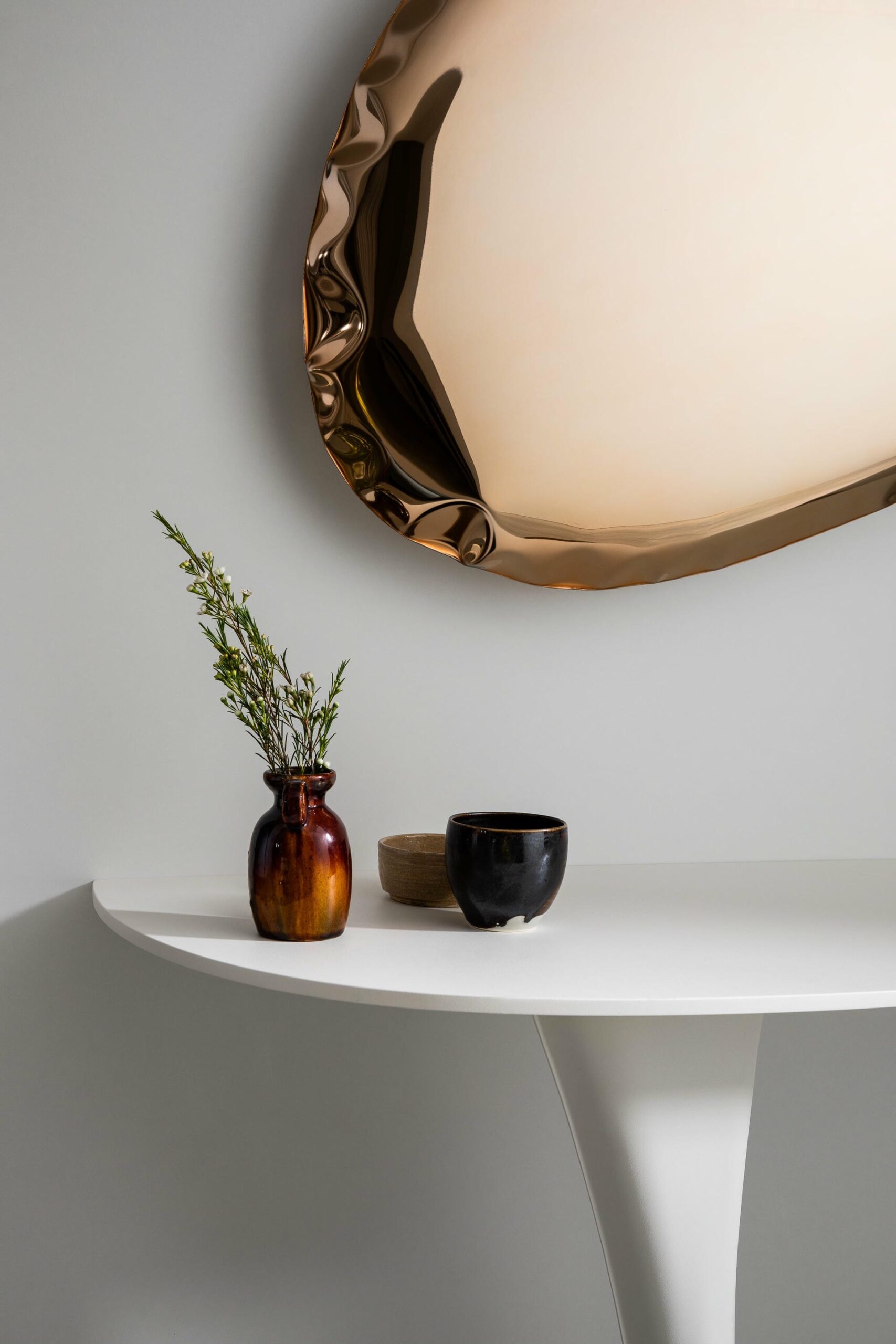 Rose Gold Tafla O5 Wall Mirror by Zieta 6