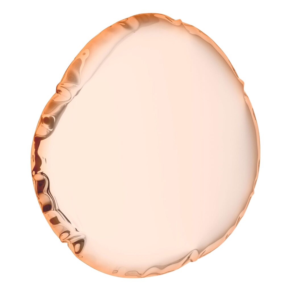 Rose Gold Tafla O6 Wall Mirror by Zieta 1