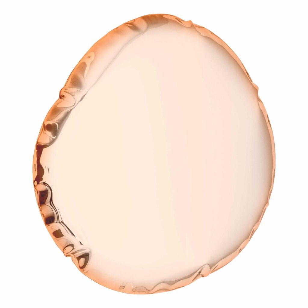 Rose Gold Tafla O6 Wall Mirror by Zieta 1