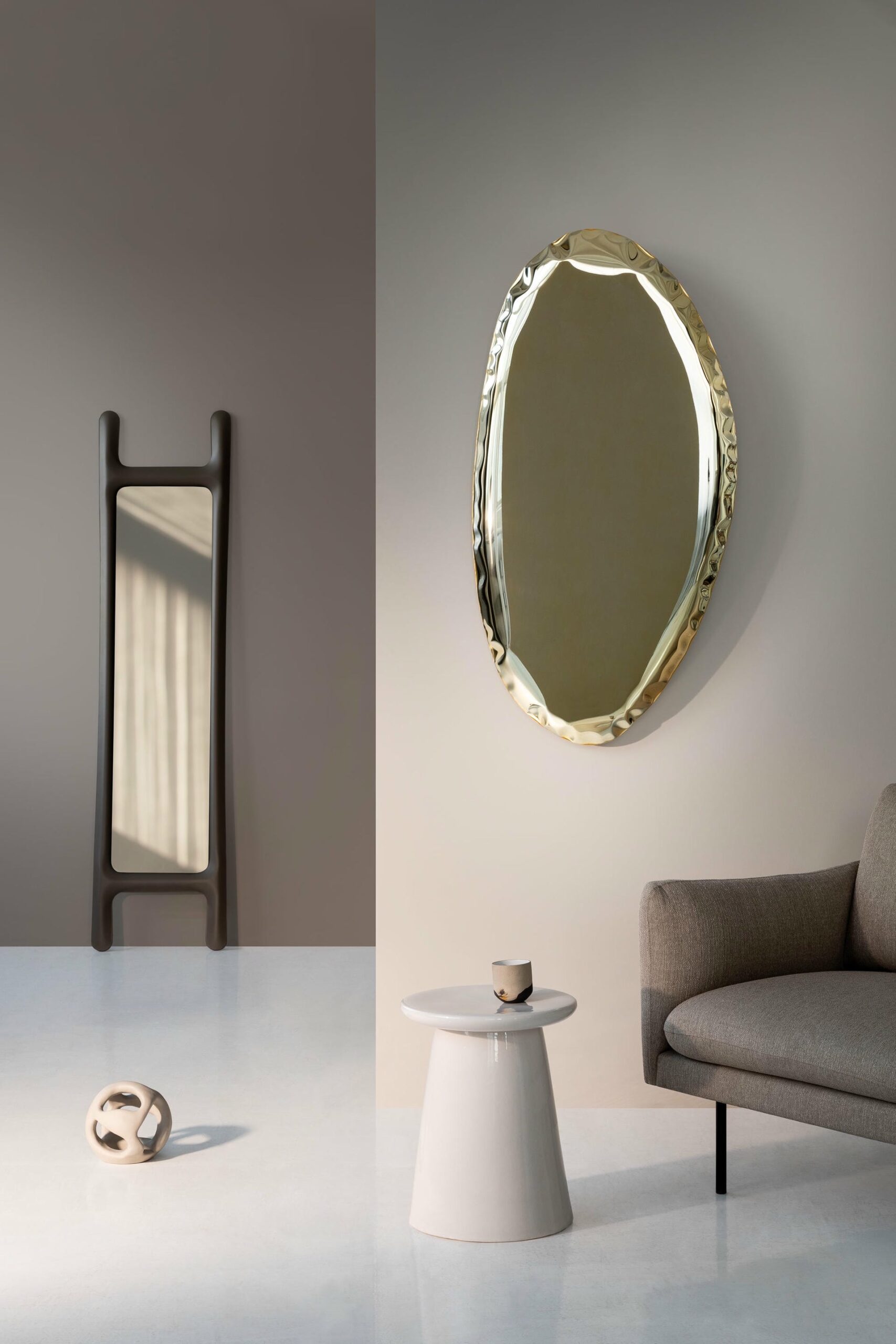 Rose Gold Tafla O6 Wall Mirror by Zieta 9