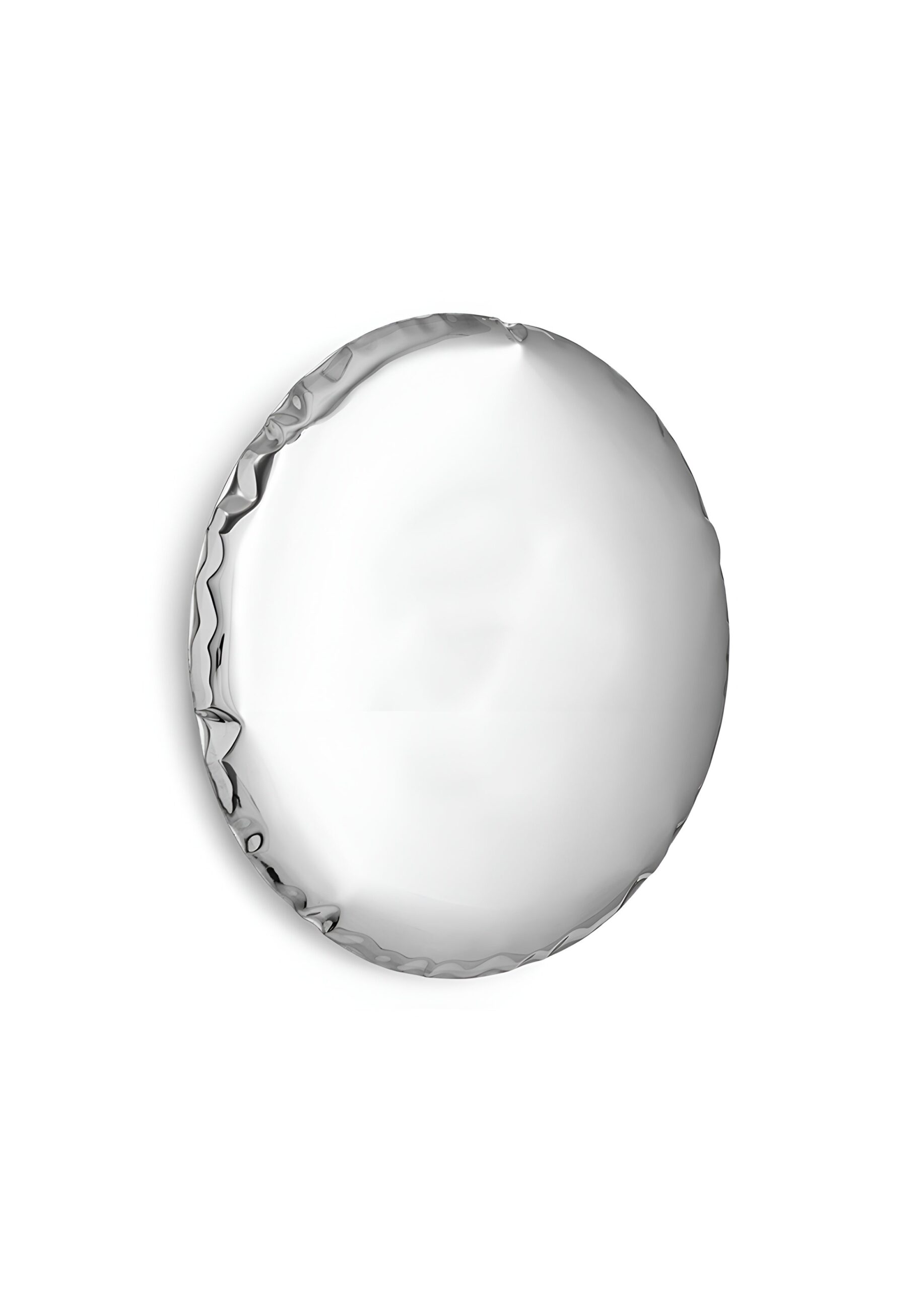 Stainless Steel Oko 62 Sculptural Wall Mirror by Zieta 2