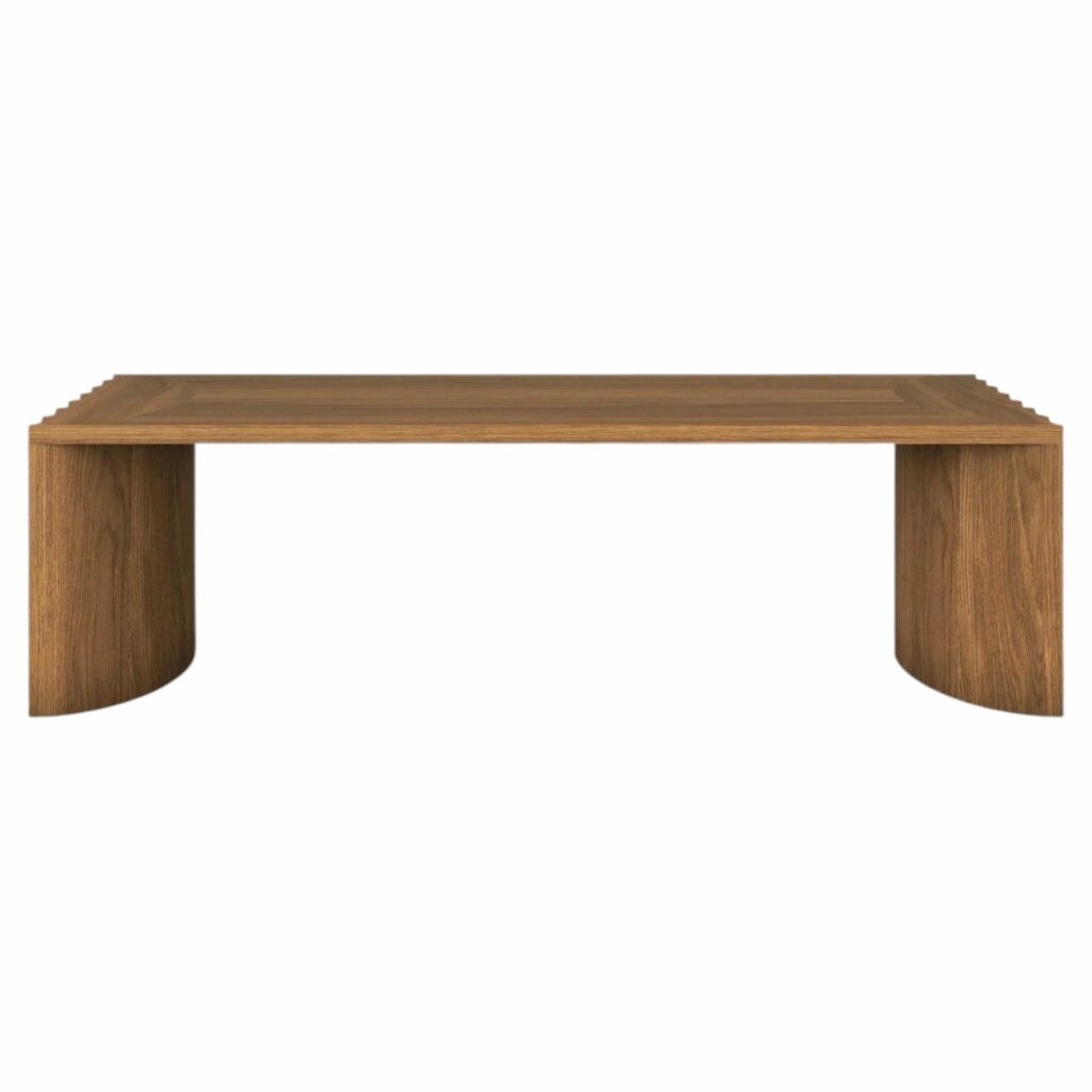 Unique Walnut Bench by Collector 1
