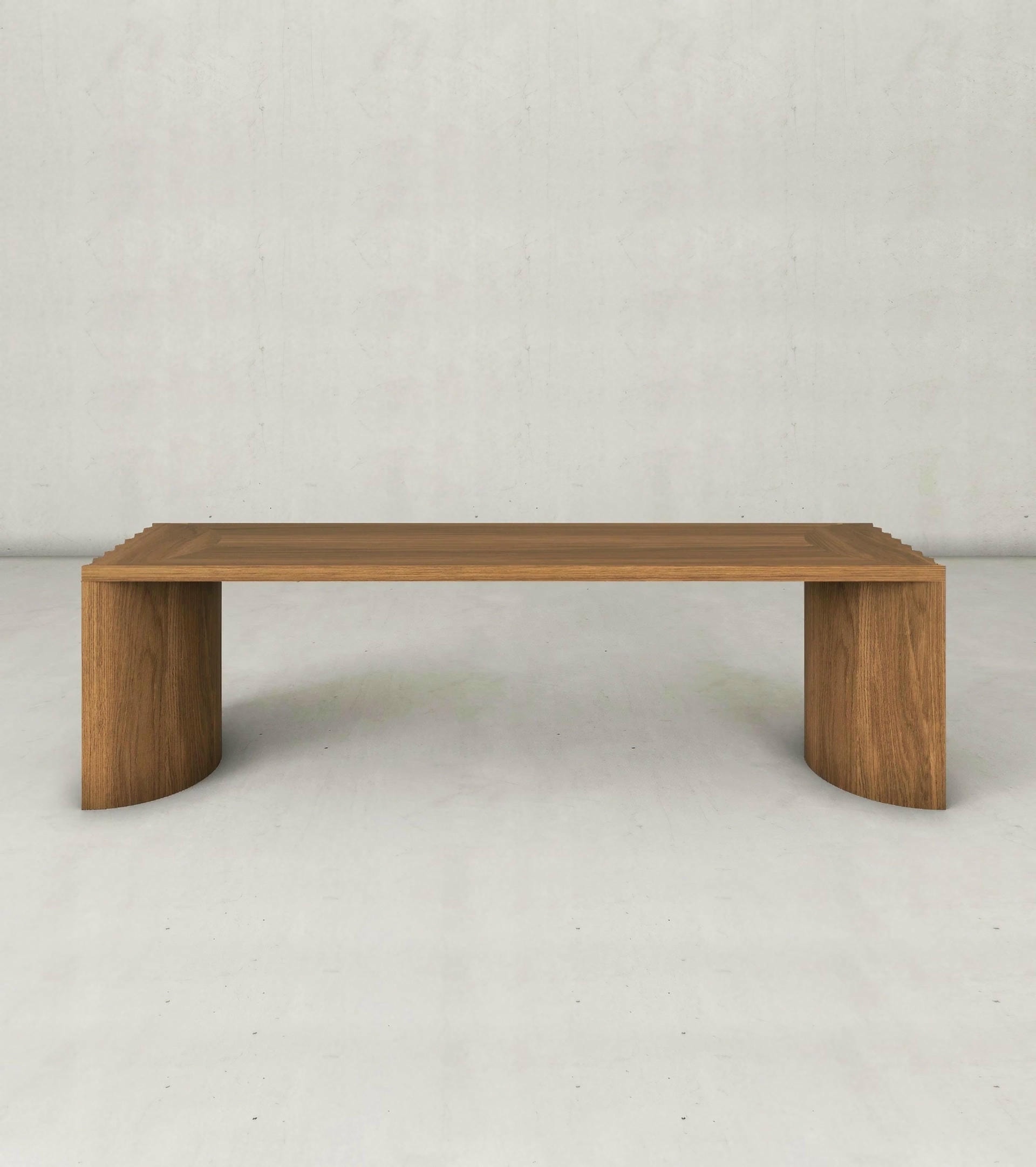 Unique Walnut Bench by Collector 2