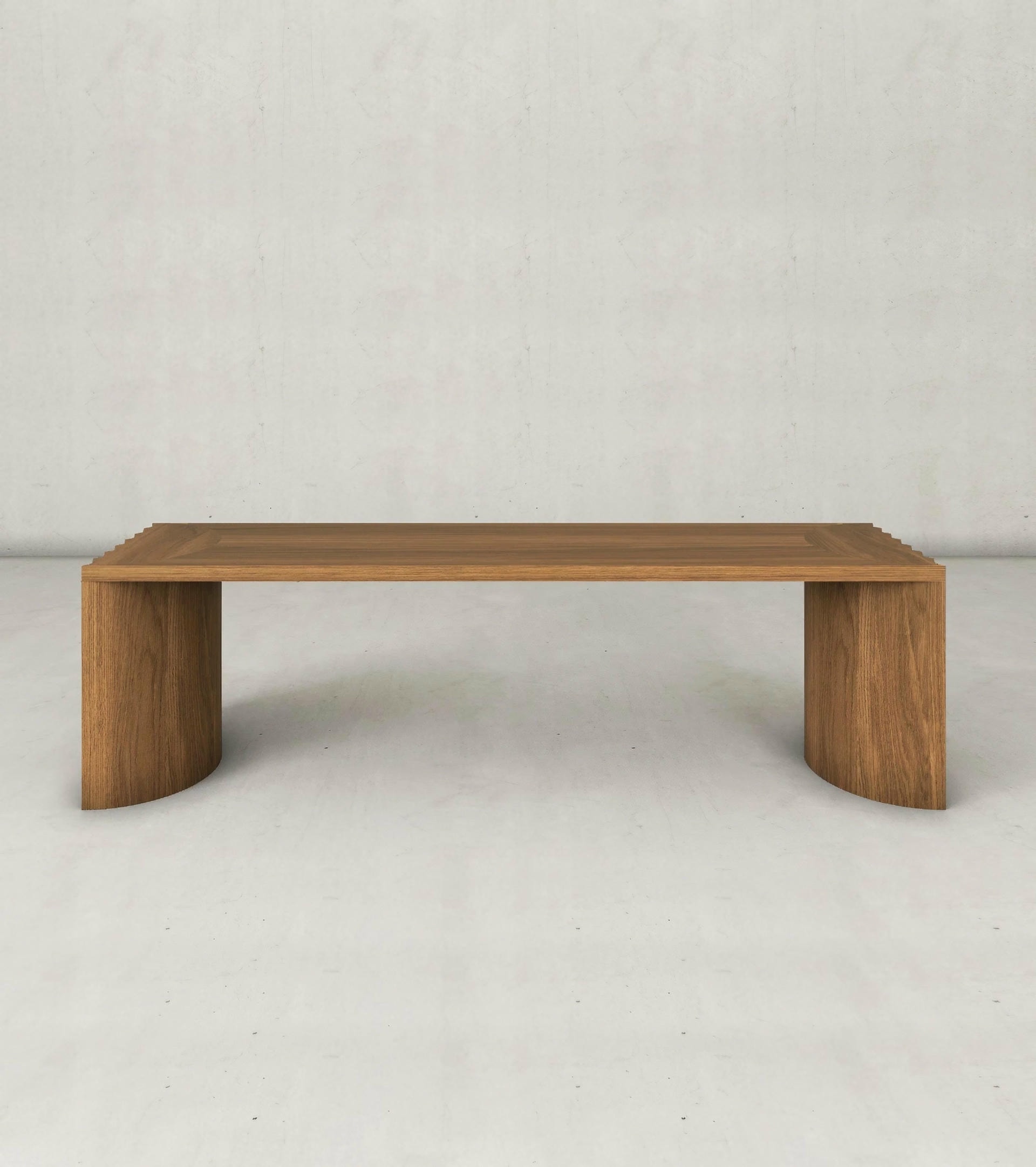 Unique Walnut Bench by Collector 2