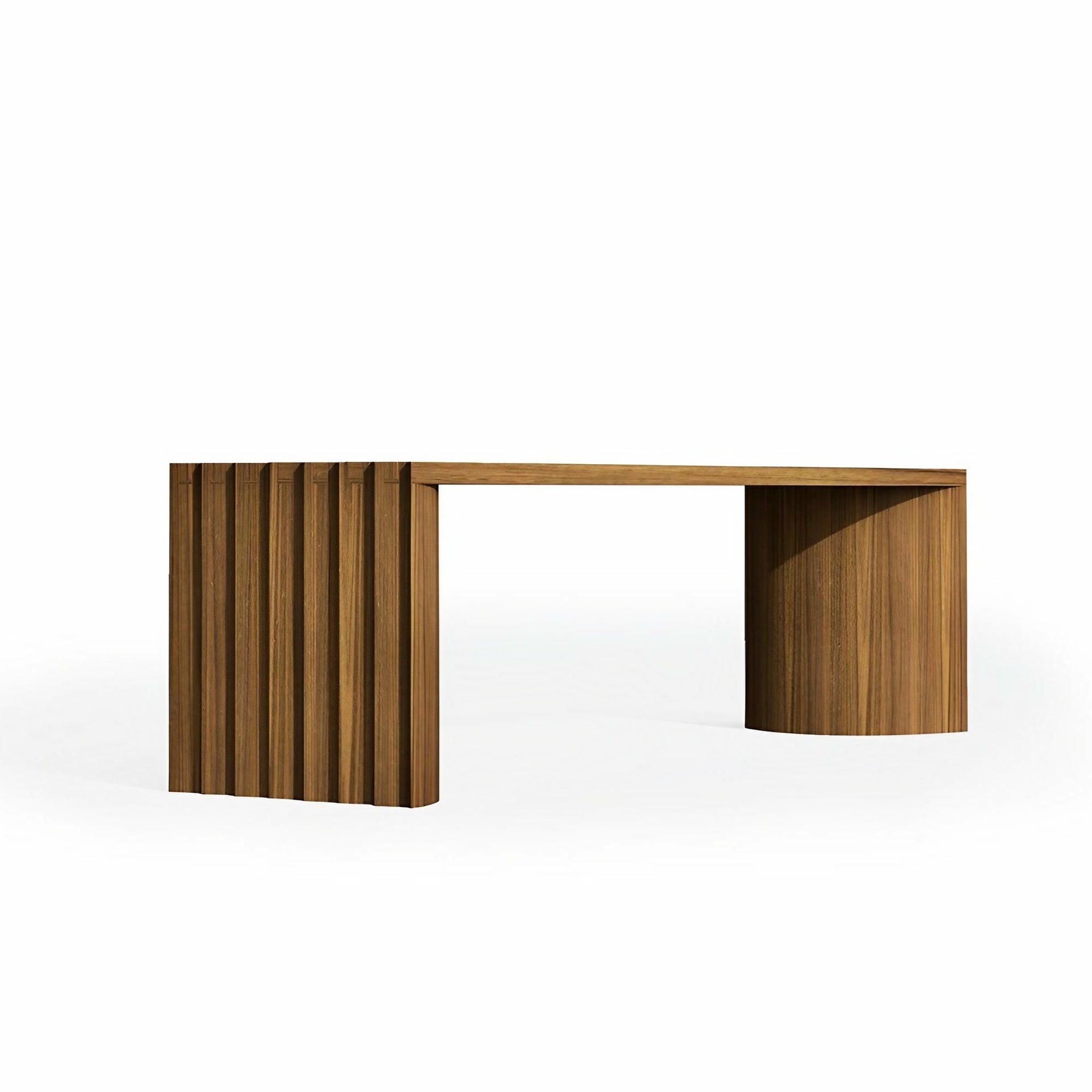 Unique Walnut Bench by Collector 3
