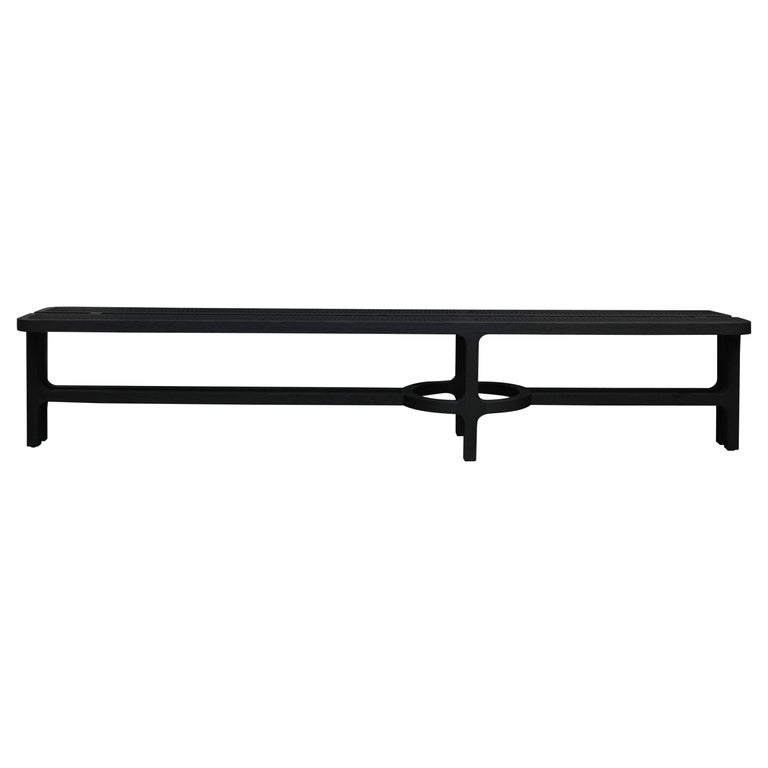 Black Hay Sculpted Bench Carla Baz 1