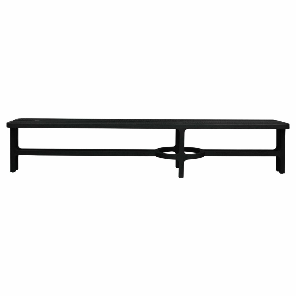 Black Hay Sculpted Bench Carla Baz 1