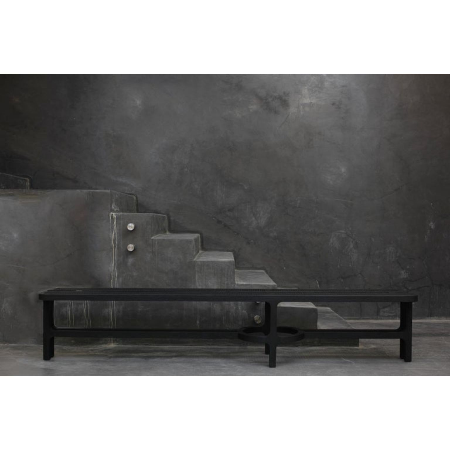 Black Hay Sculpted Bench Carla Baz 2