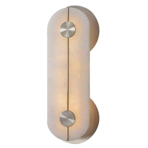 Brace Wall Light Nickel Large by Bert Frank 1