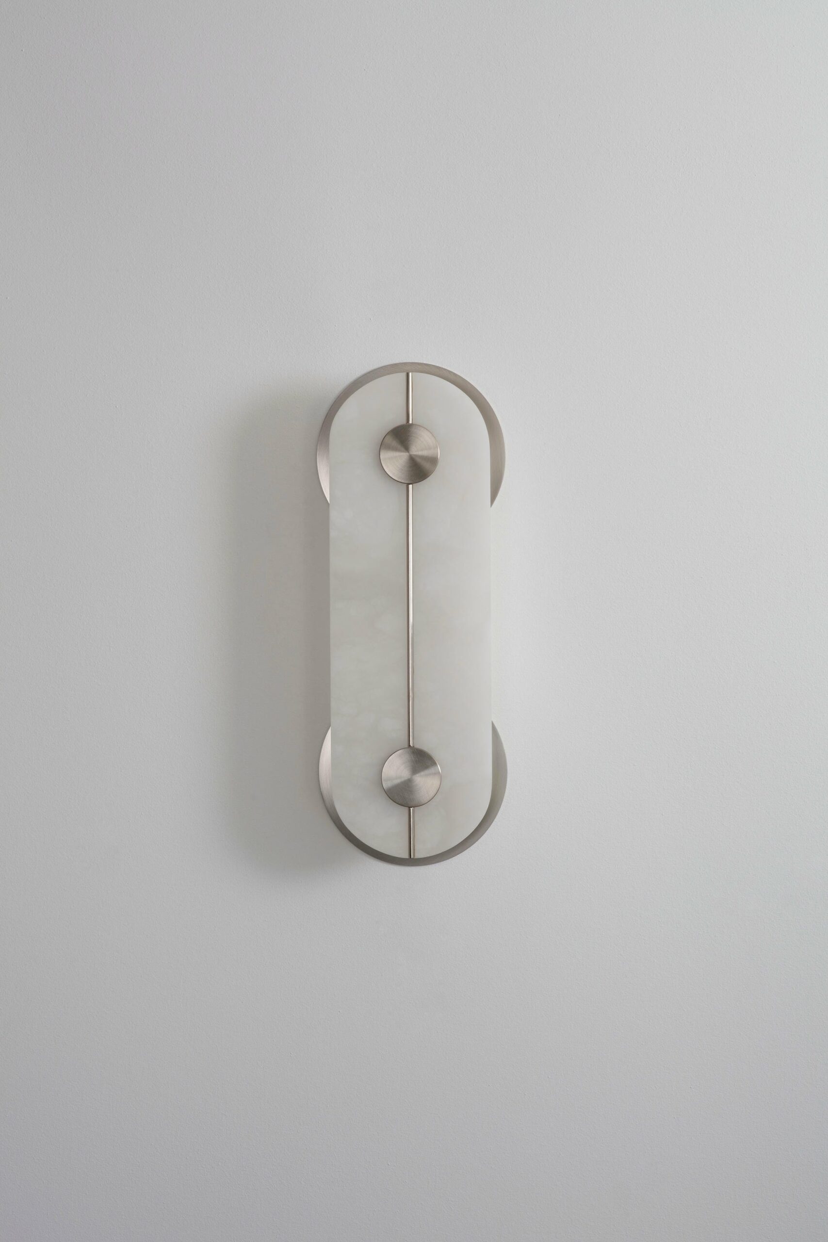 Brace Wall Light Nickel Large by Bert Frank 4