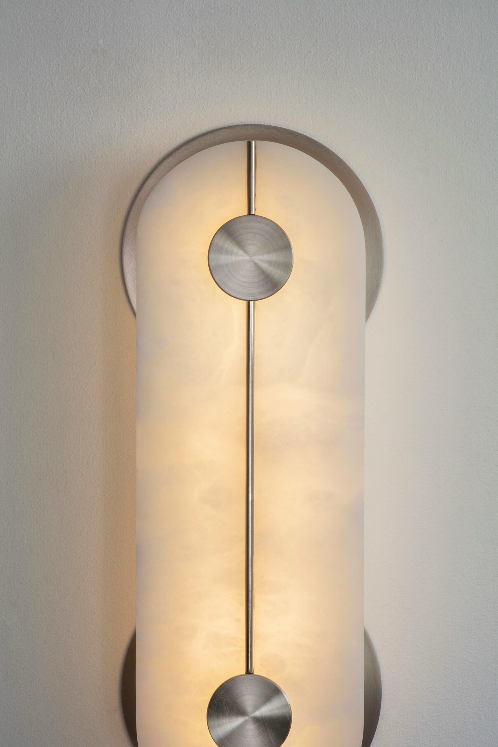 Brace Wall Light Nickel Large by Bert Frank 6