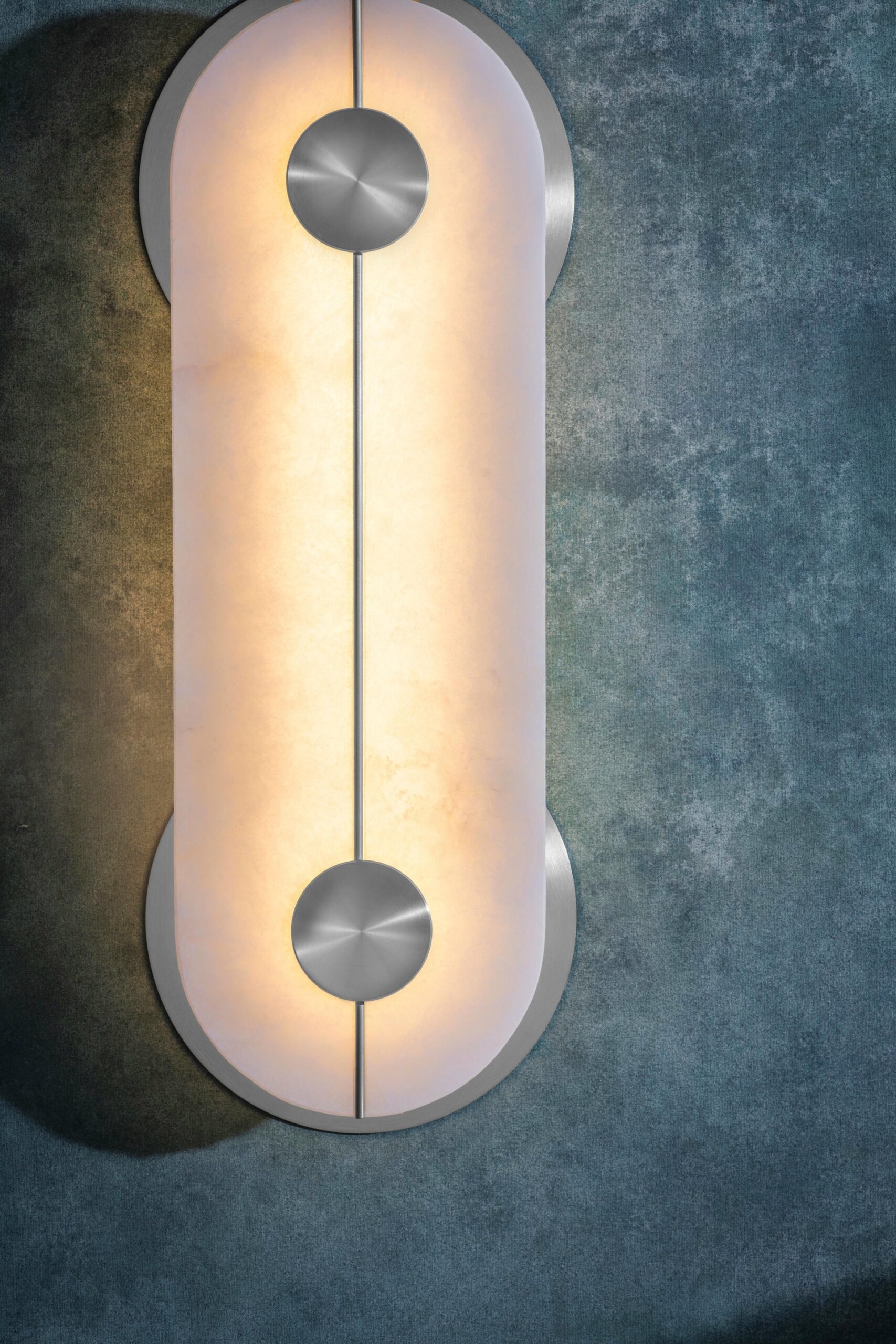 Brace Wall Light Nickel Large by Bert Frank 8