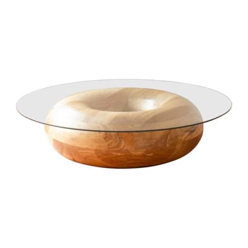 Caramel Donut Coffee Table by Soft Geometry 1