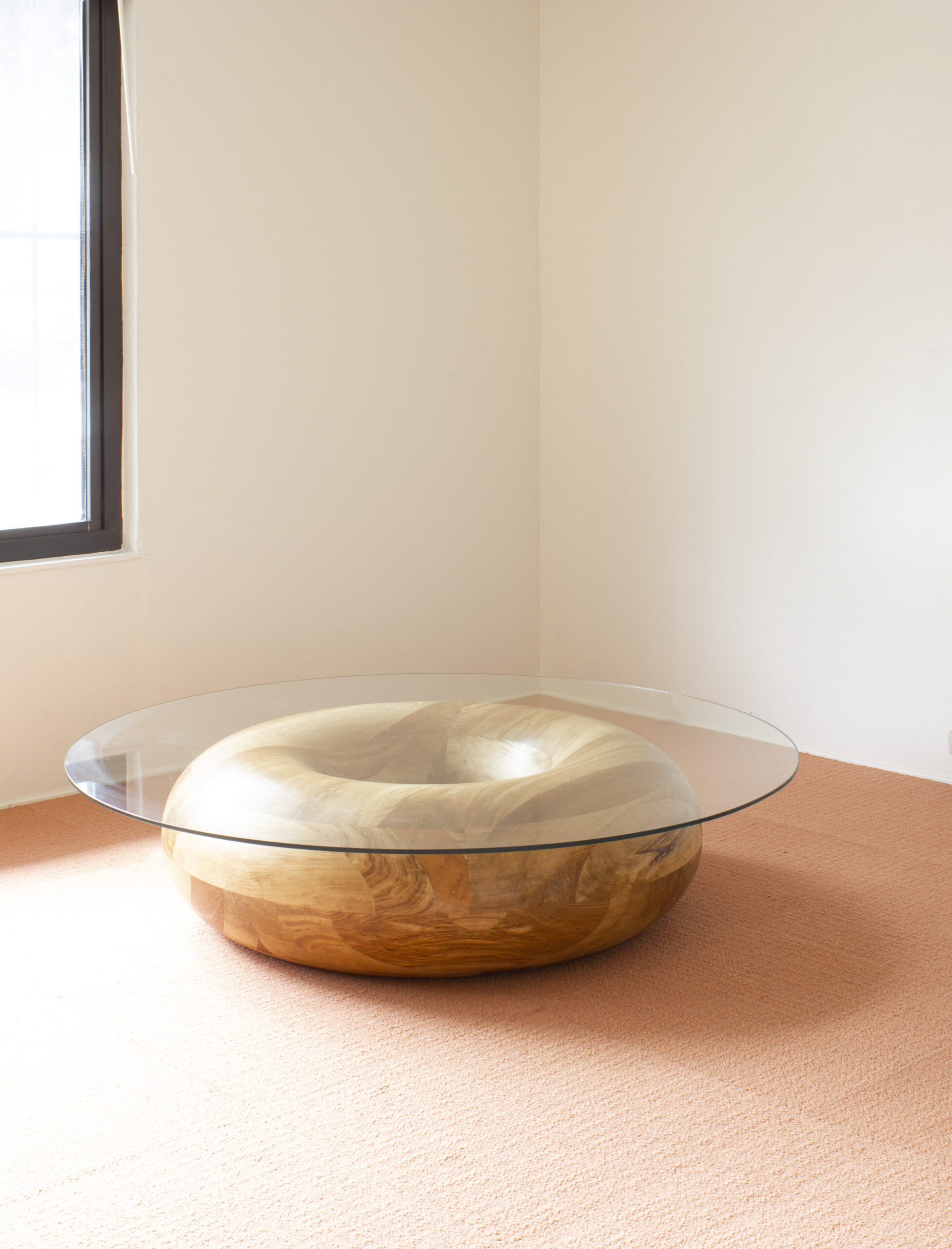 Caramel Donut Coffee Table by Soft Geometry 2