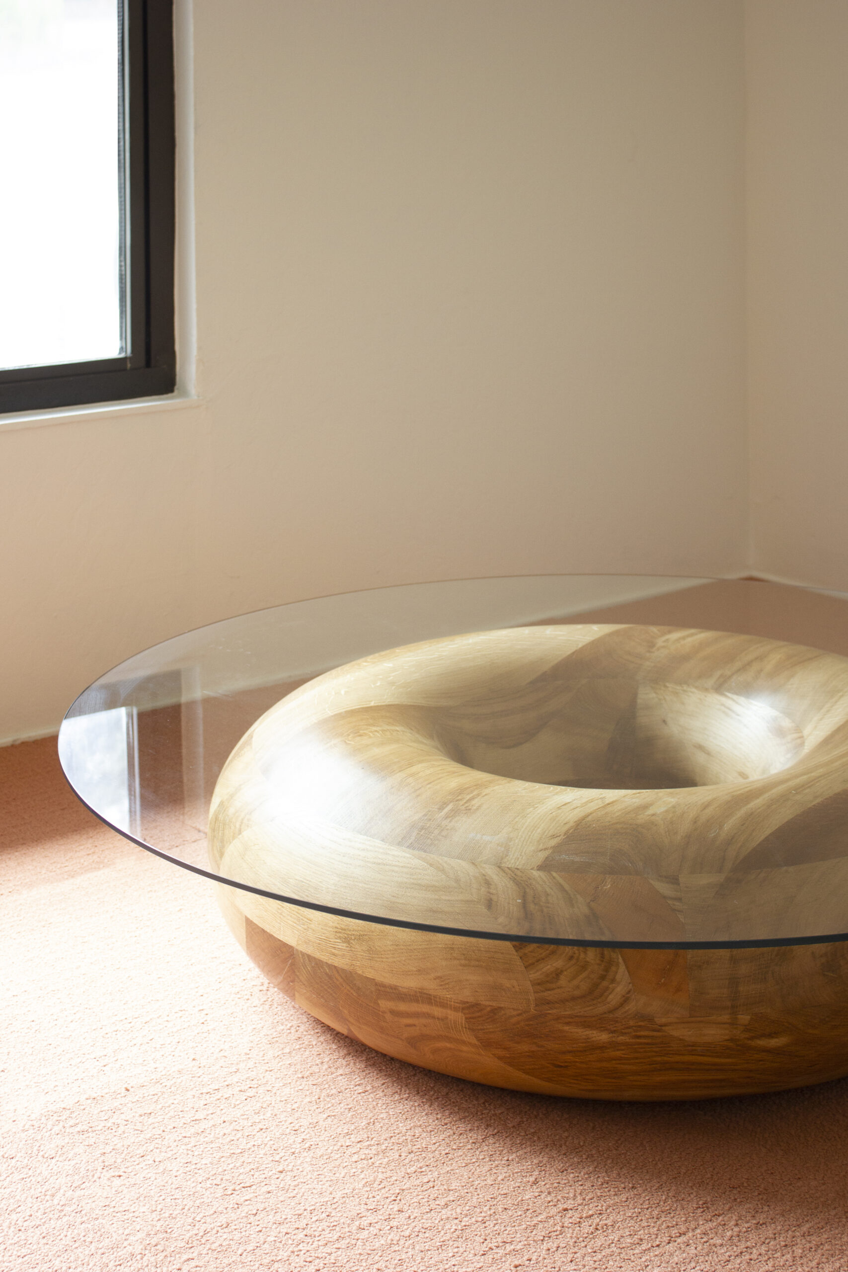 Caramel Donut Coffee Table by Soft Geometry 3