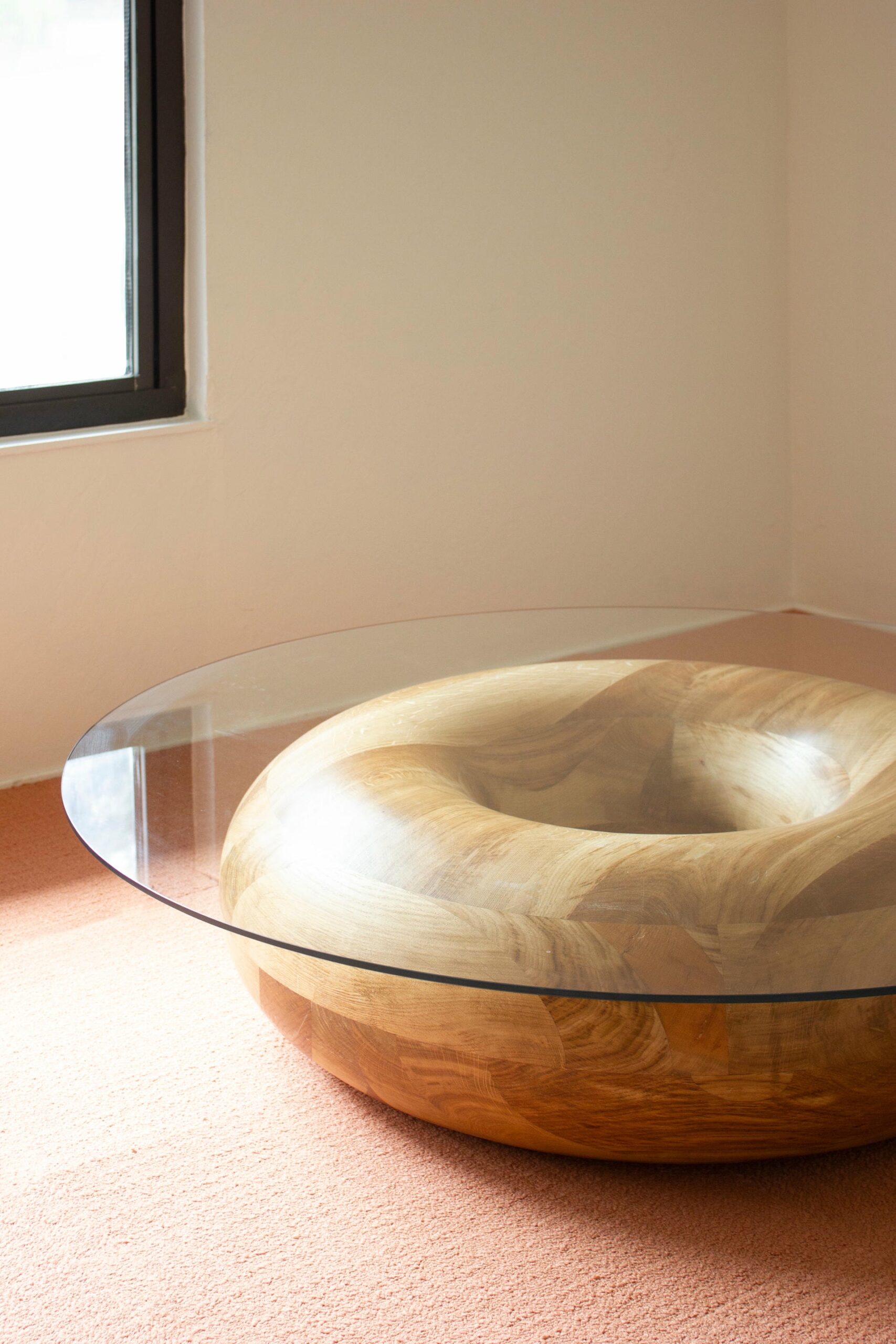 Caramel Donut Coffee Table by Soft Geometry 3