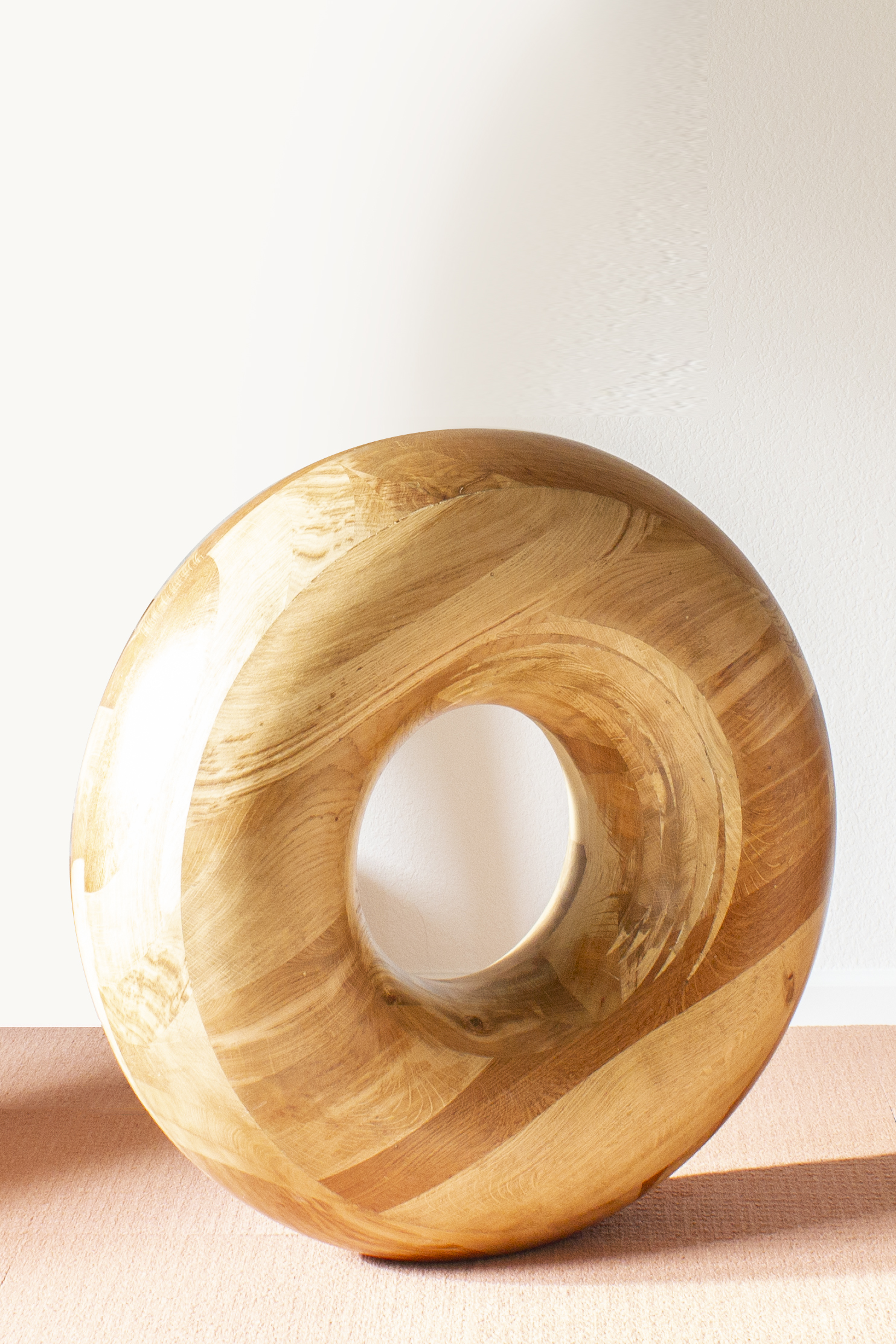 Caramel Donut Coffee Table by Soft Geometry 5