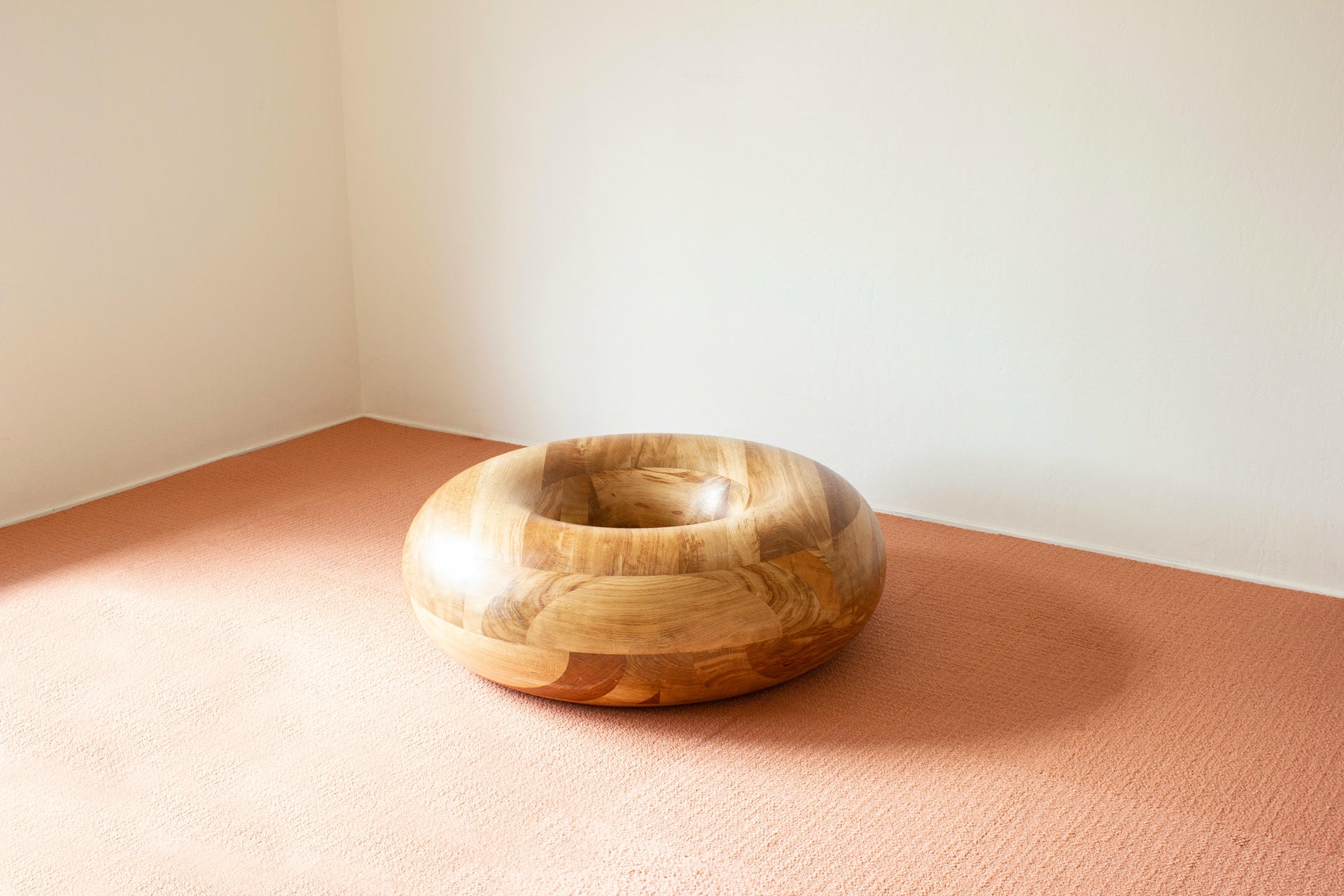 Caramel Donut Coffee Table by Soft Geometry 6
