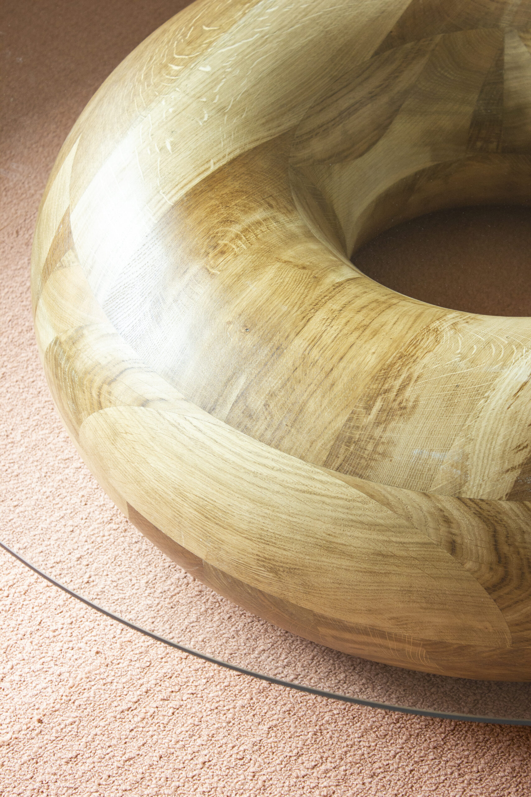 Caramel Donut Coffee Table by Soft Geometry 6
