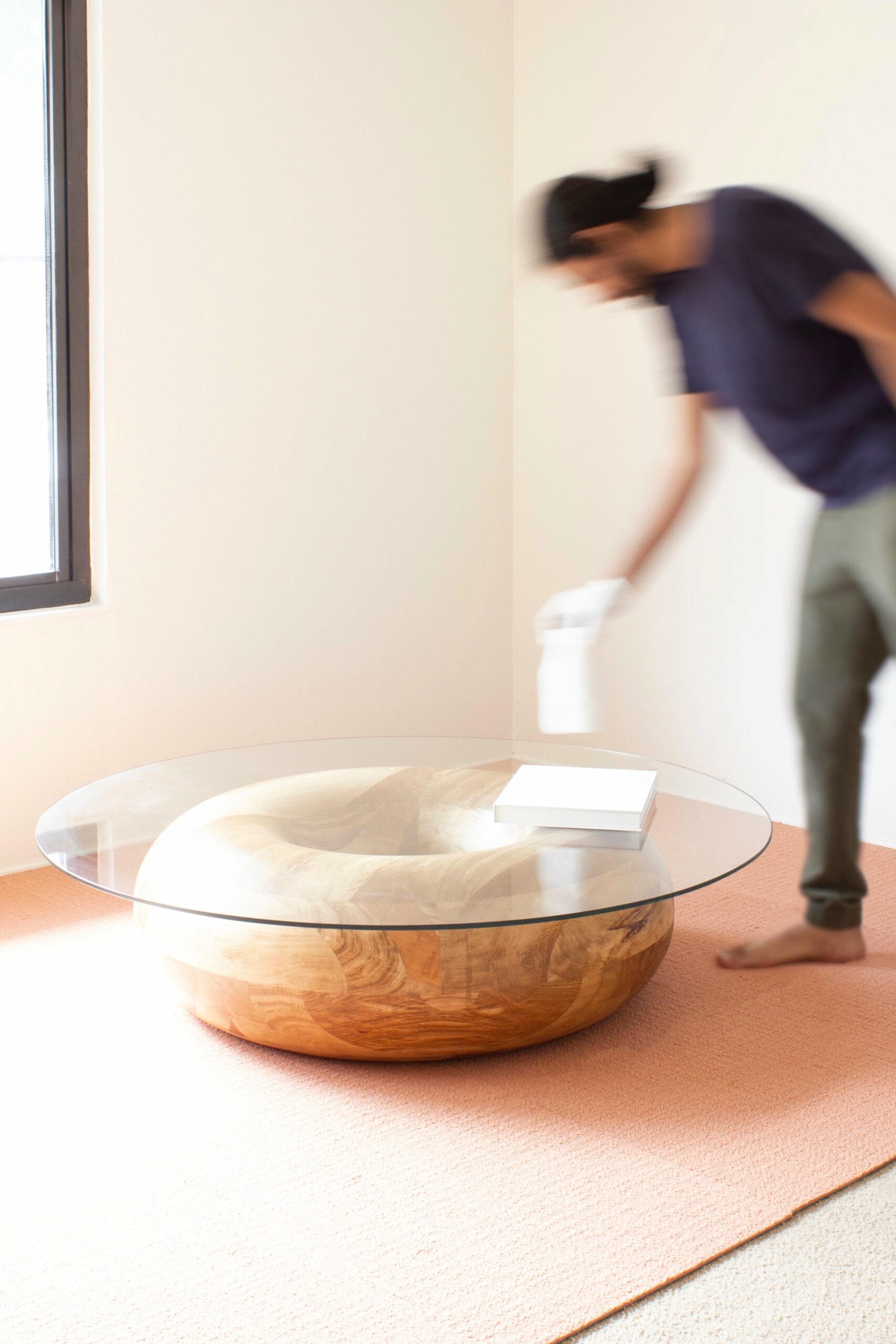 Caramel Donut Coffee Table by Soft Geometry 7