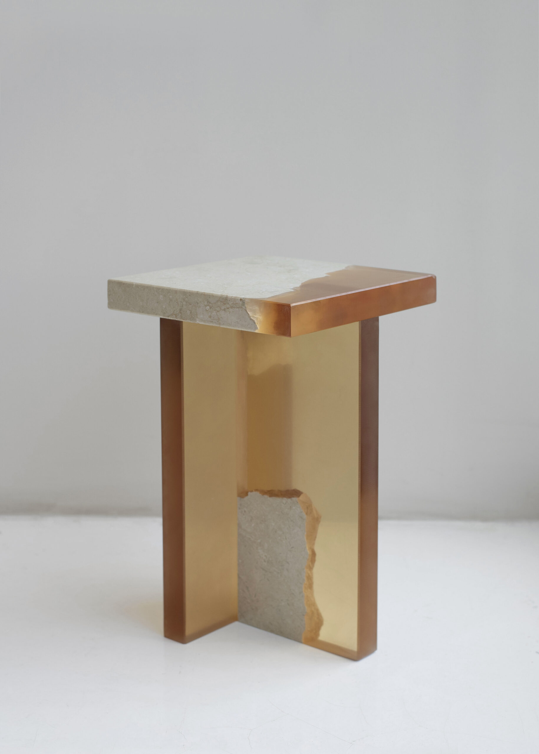Crystal Marble Fragment Side Table by Jang Hea Kyoung 2