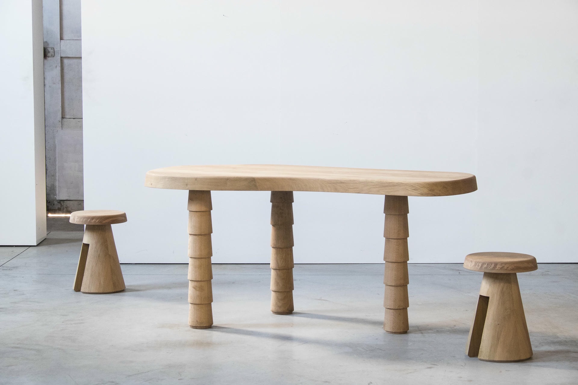 Data Table Oak XS by Atelier Thomas Serruys 13