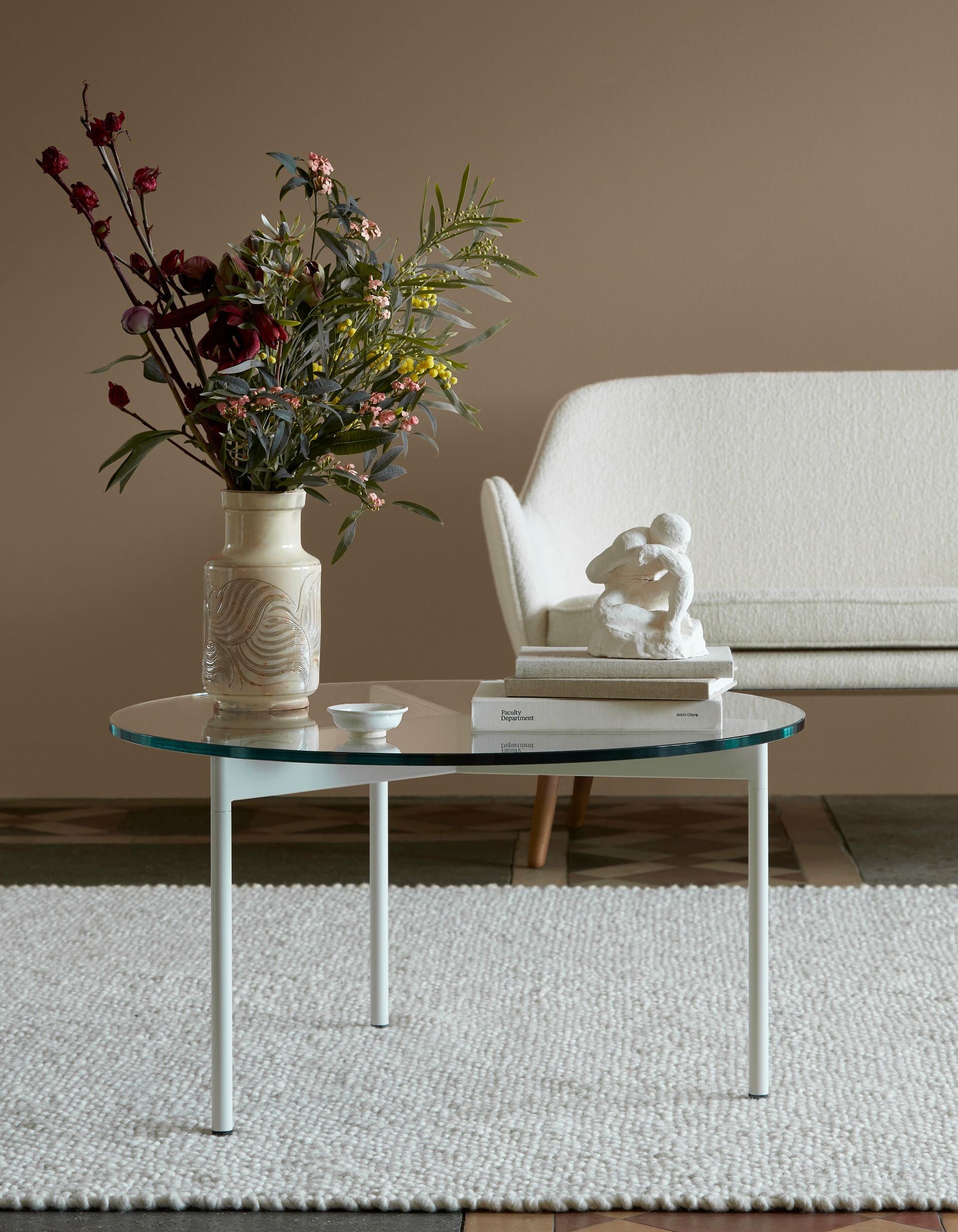 Dwell 2 Seater Sheepskin Moonlight by Warm Nordic 7
