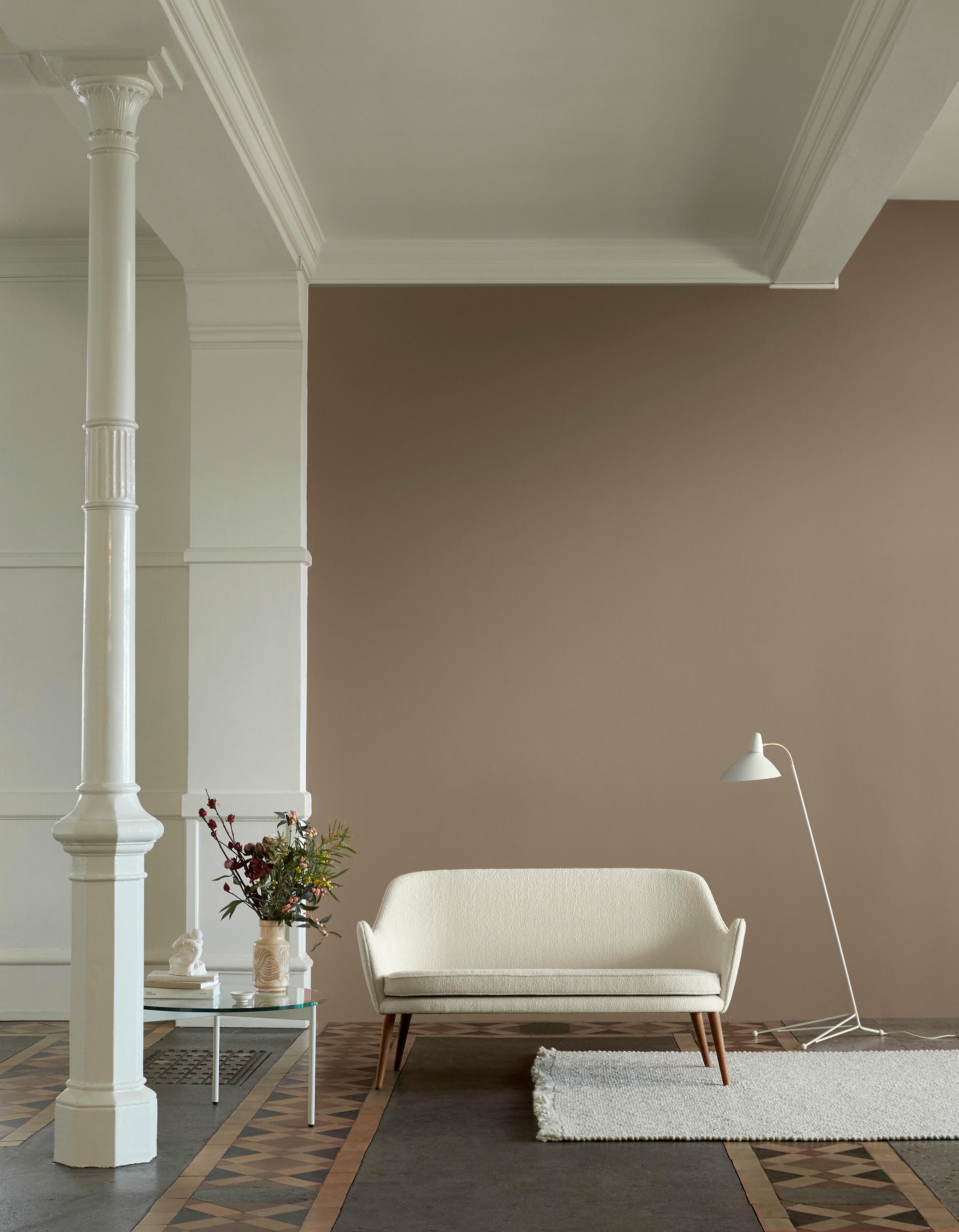 Dwell 2 Seater Sheepskin Moonlight by Warm Nordic 8