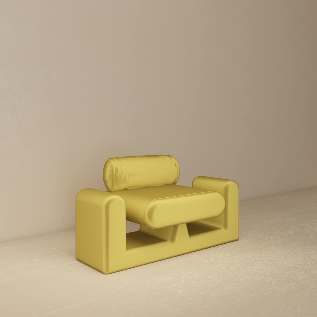 Hug Brown Chair by Rejo Studio 6