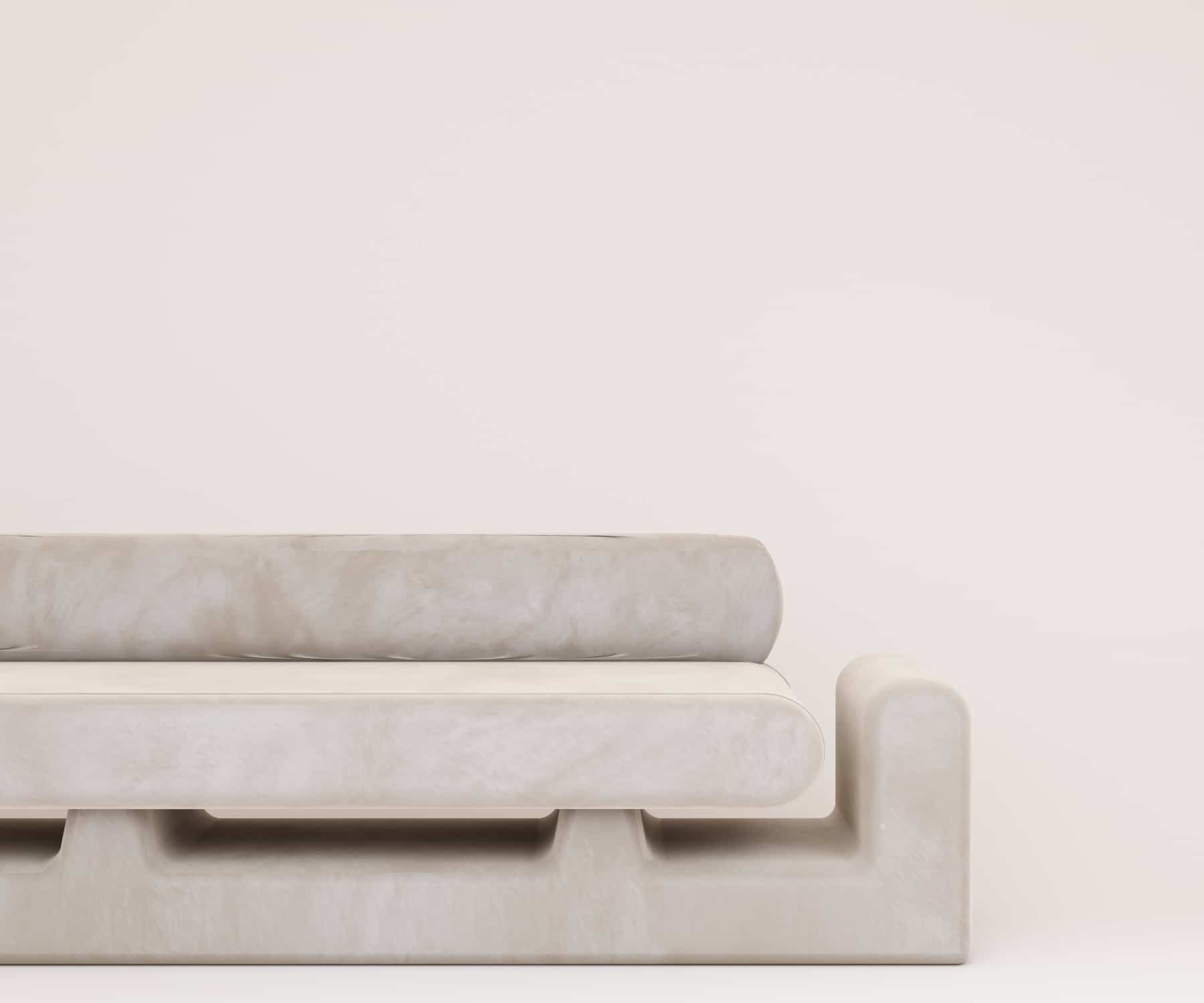 Hug Grey Sofa by Rejo Studio 3