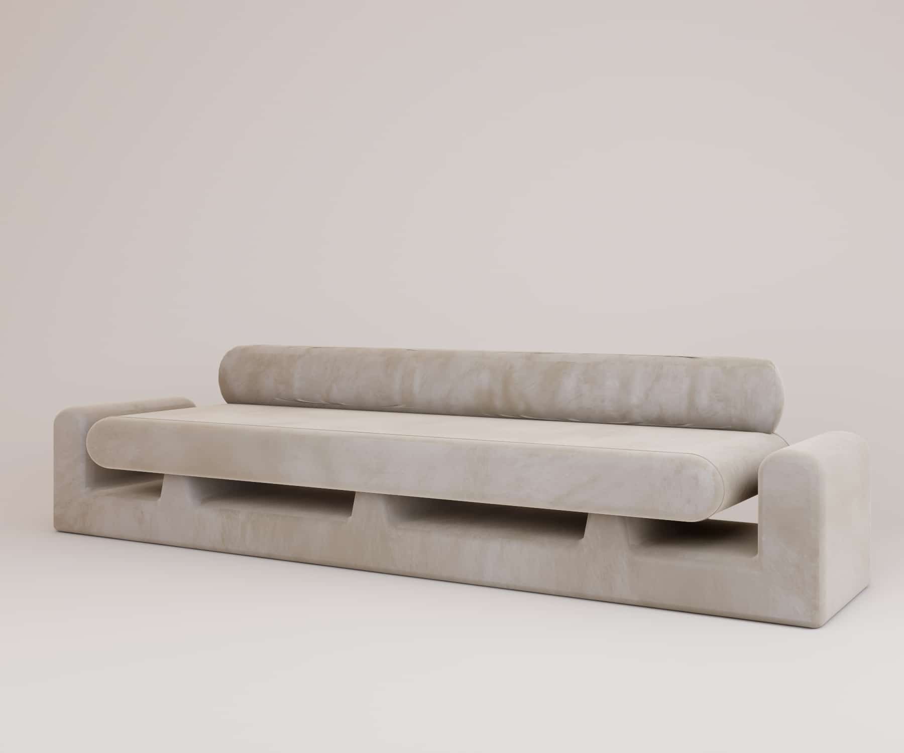 Hug Grey Sofa by Rejo Studio 4