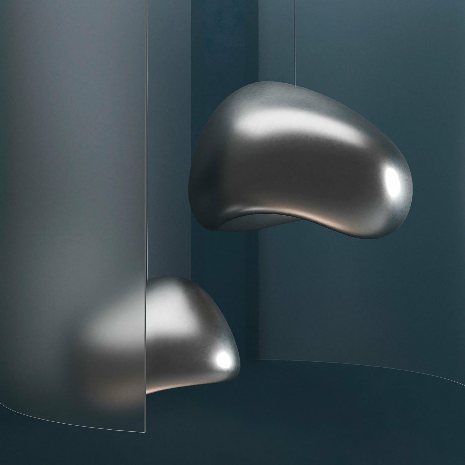 Khmara Metal Pendant Lamp 84 by Makhno 2