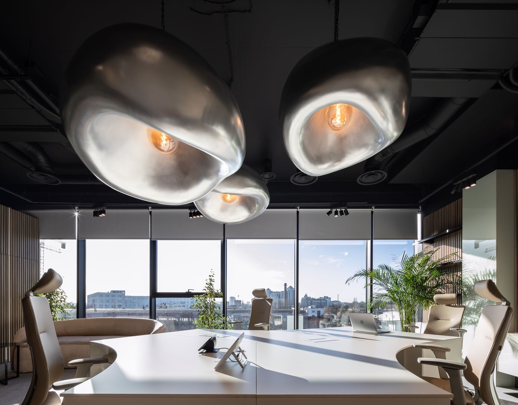 Khmara Metal Pendant Lamp 84 by Makhno 7