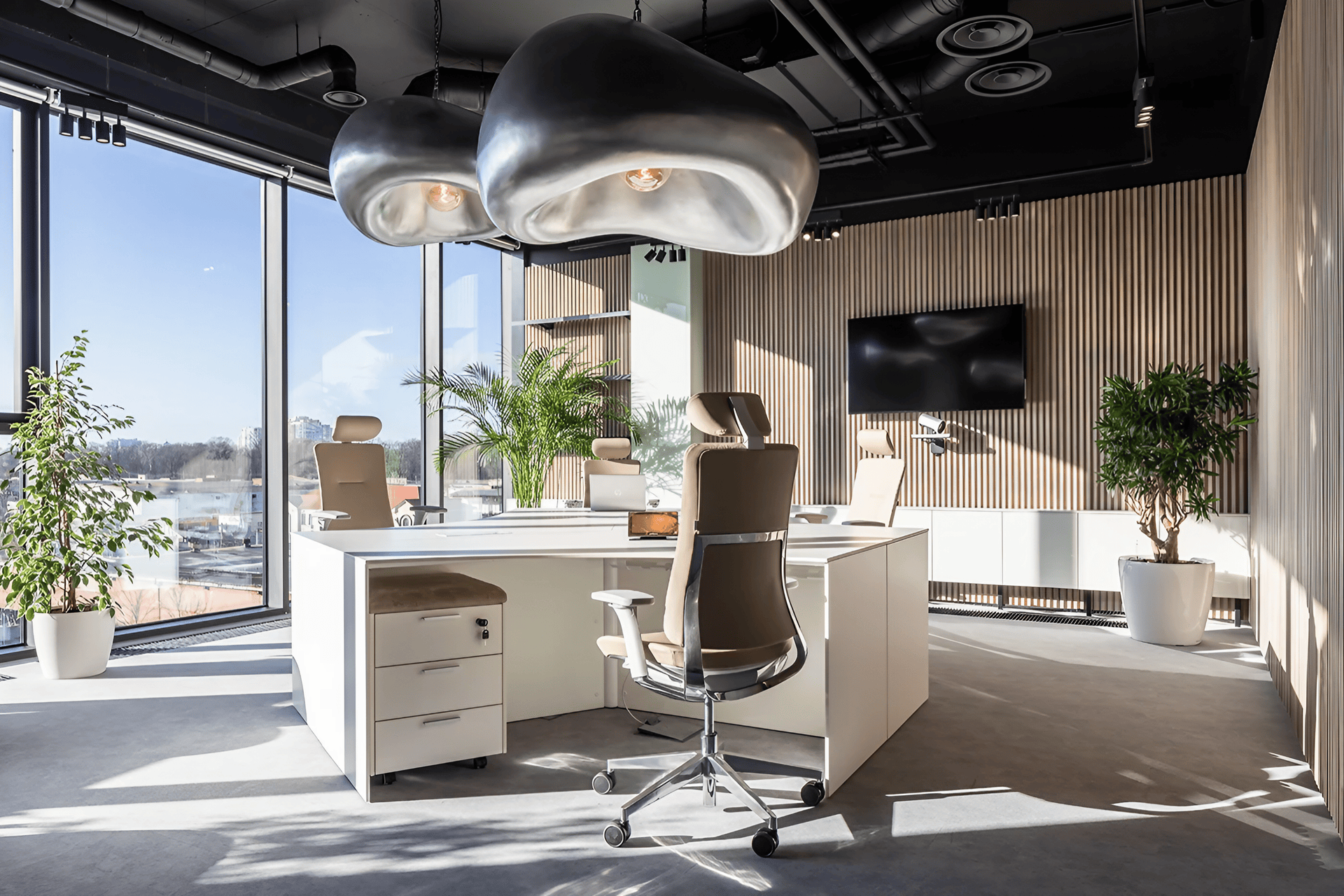 Khmara Metal Pendant Lamp 84 by Makhno 9