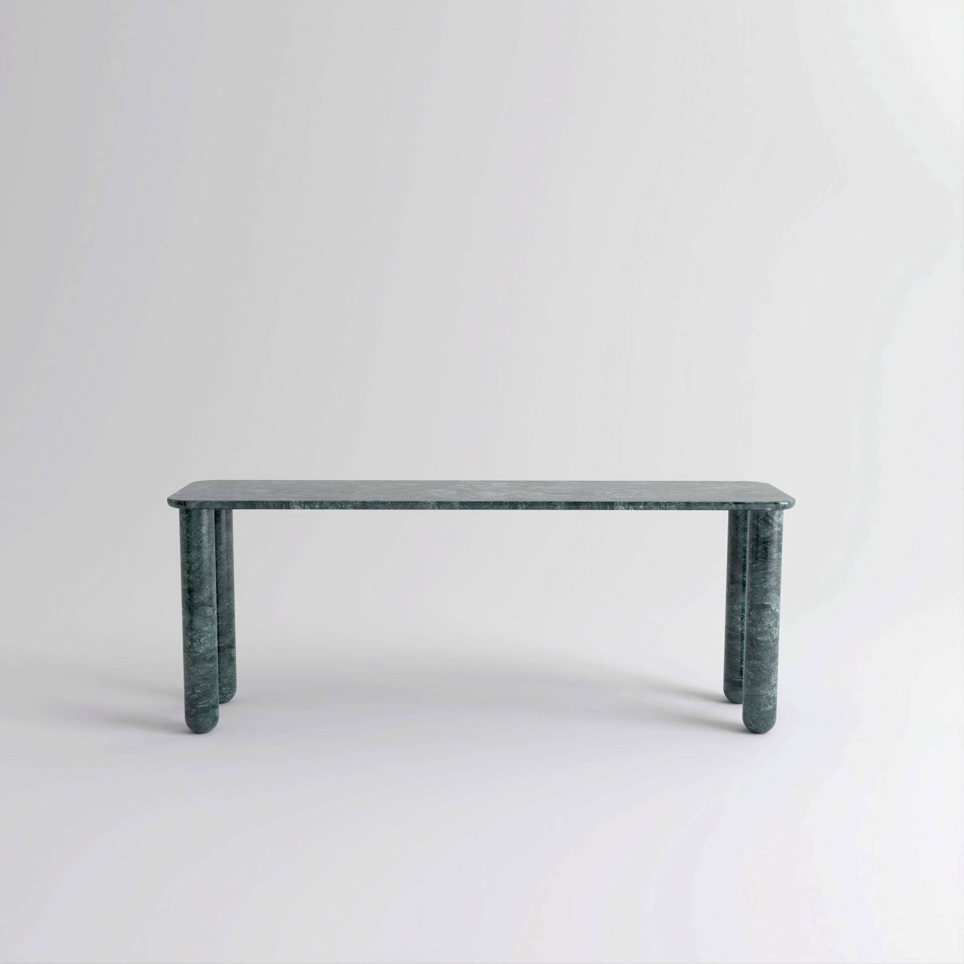 Large Green Marble Sunday Dining Table Jean Baptiste Souletie 2