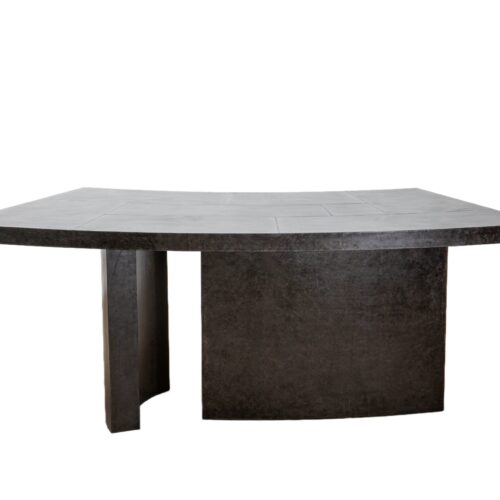 Layered Parkerized Steel Desk I by Hyungshin Hwang 1