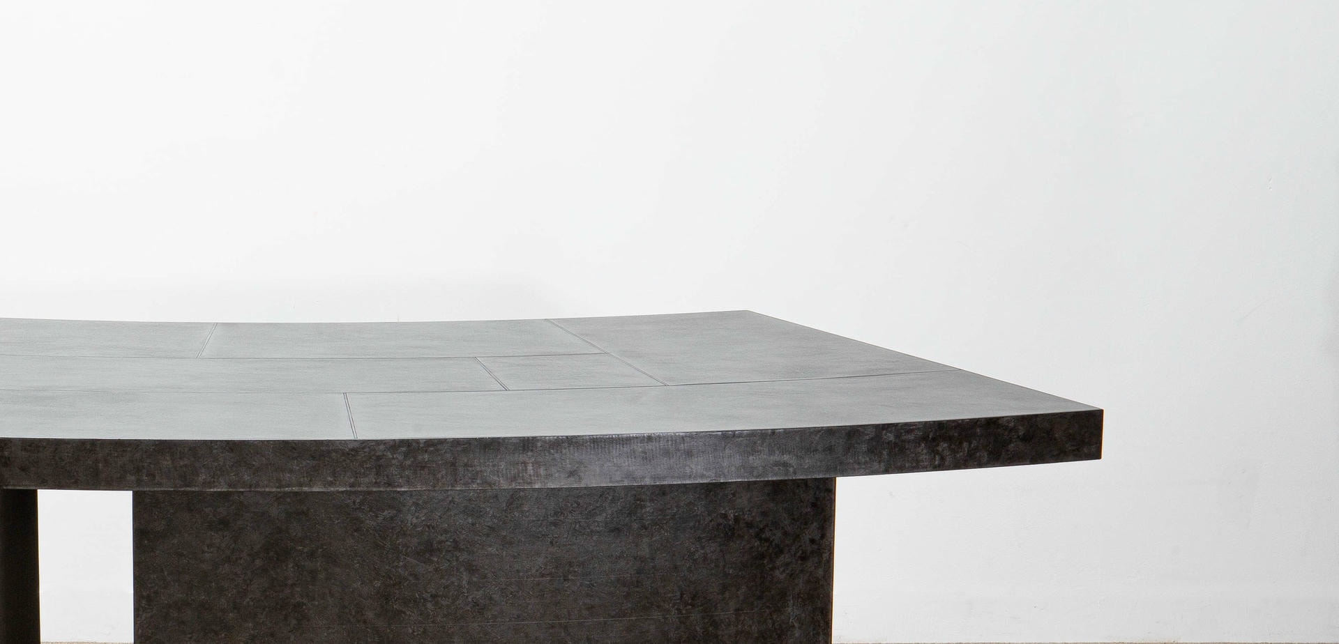 Layered Parkerized Steel Desk I by Hyungshin Hwang 3
