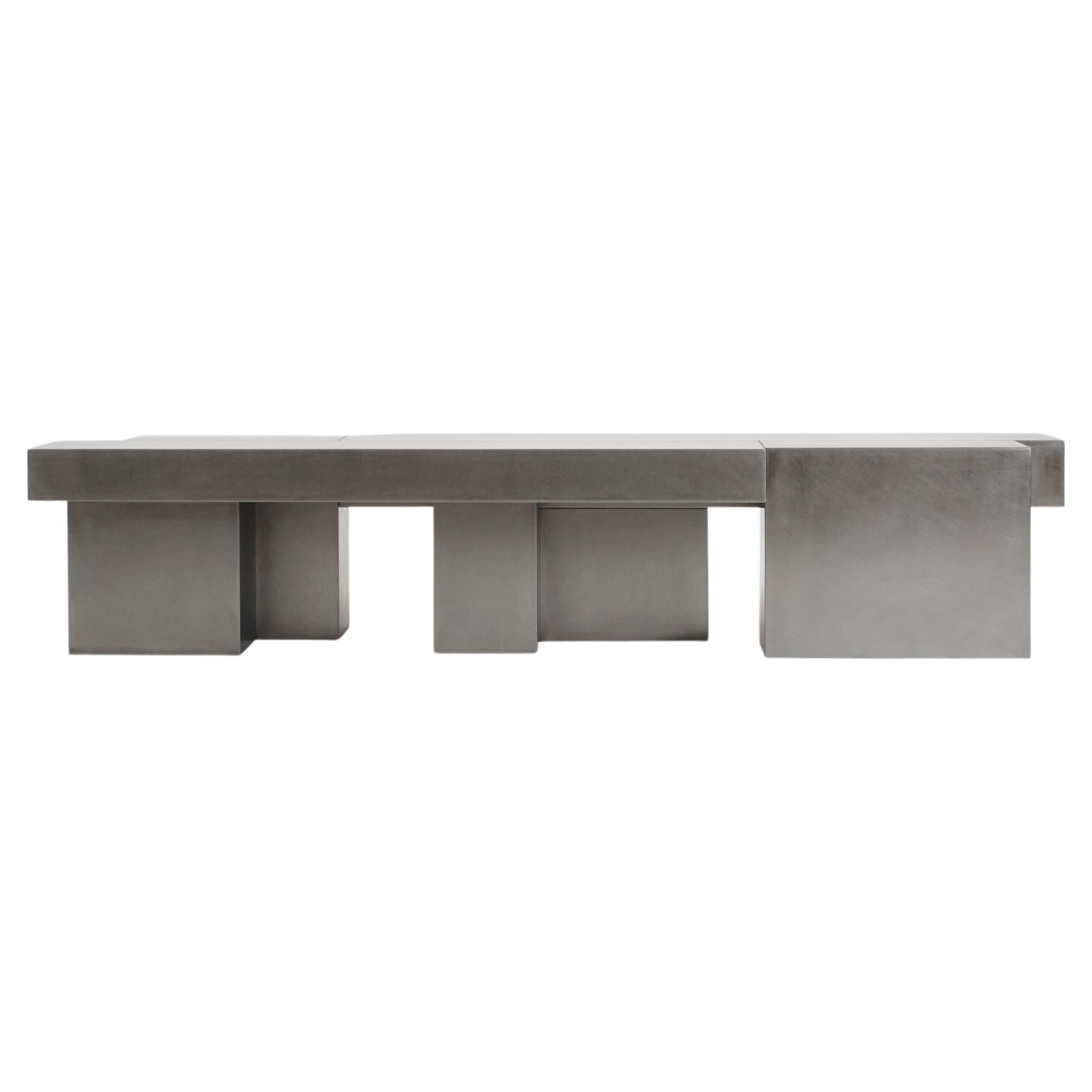 Layered Steel Bench by Hyungshin Hwang 1