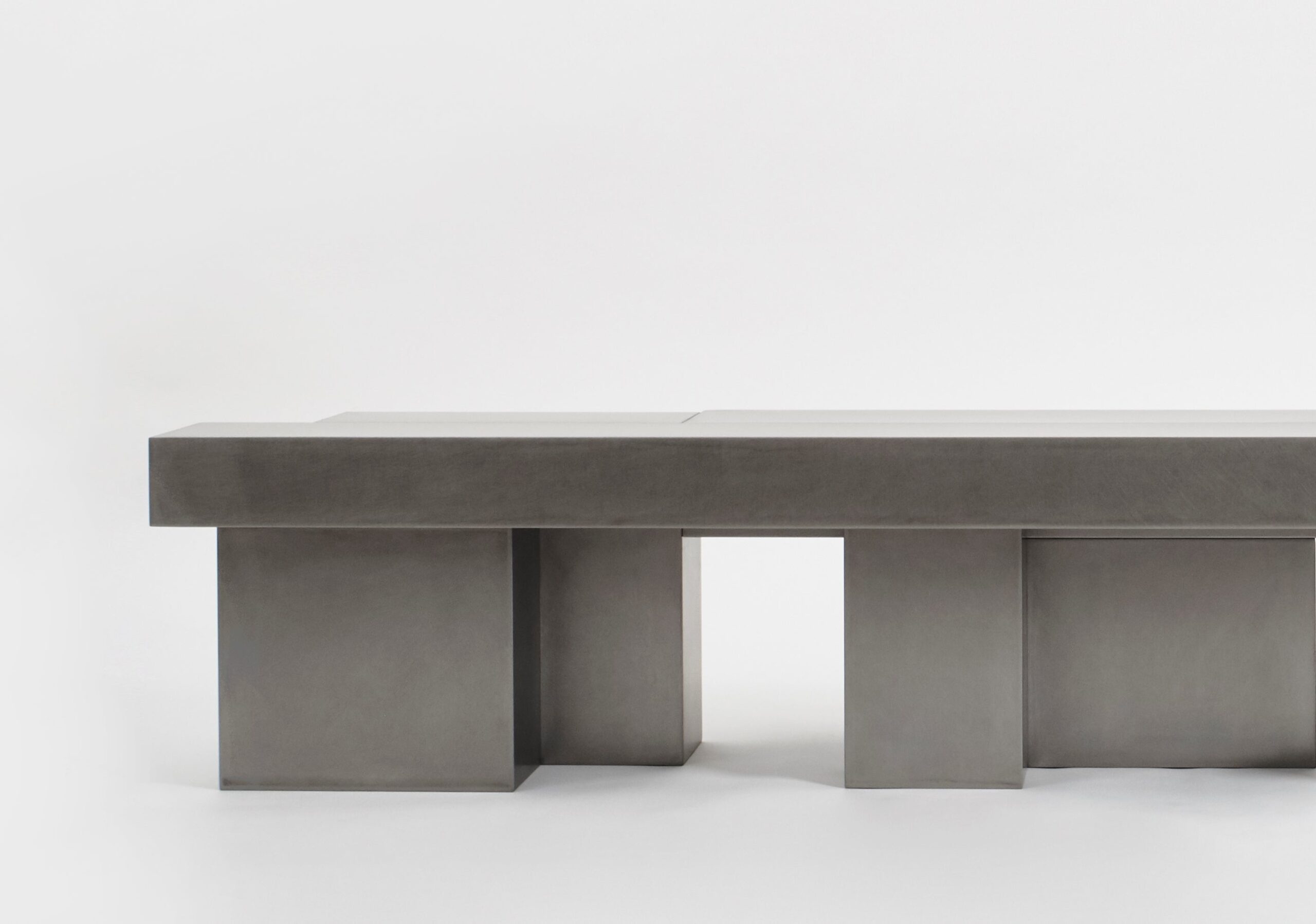 Layered Steel Bench by Hyungshin Hwang 3