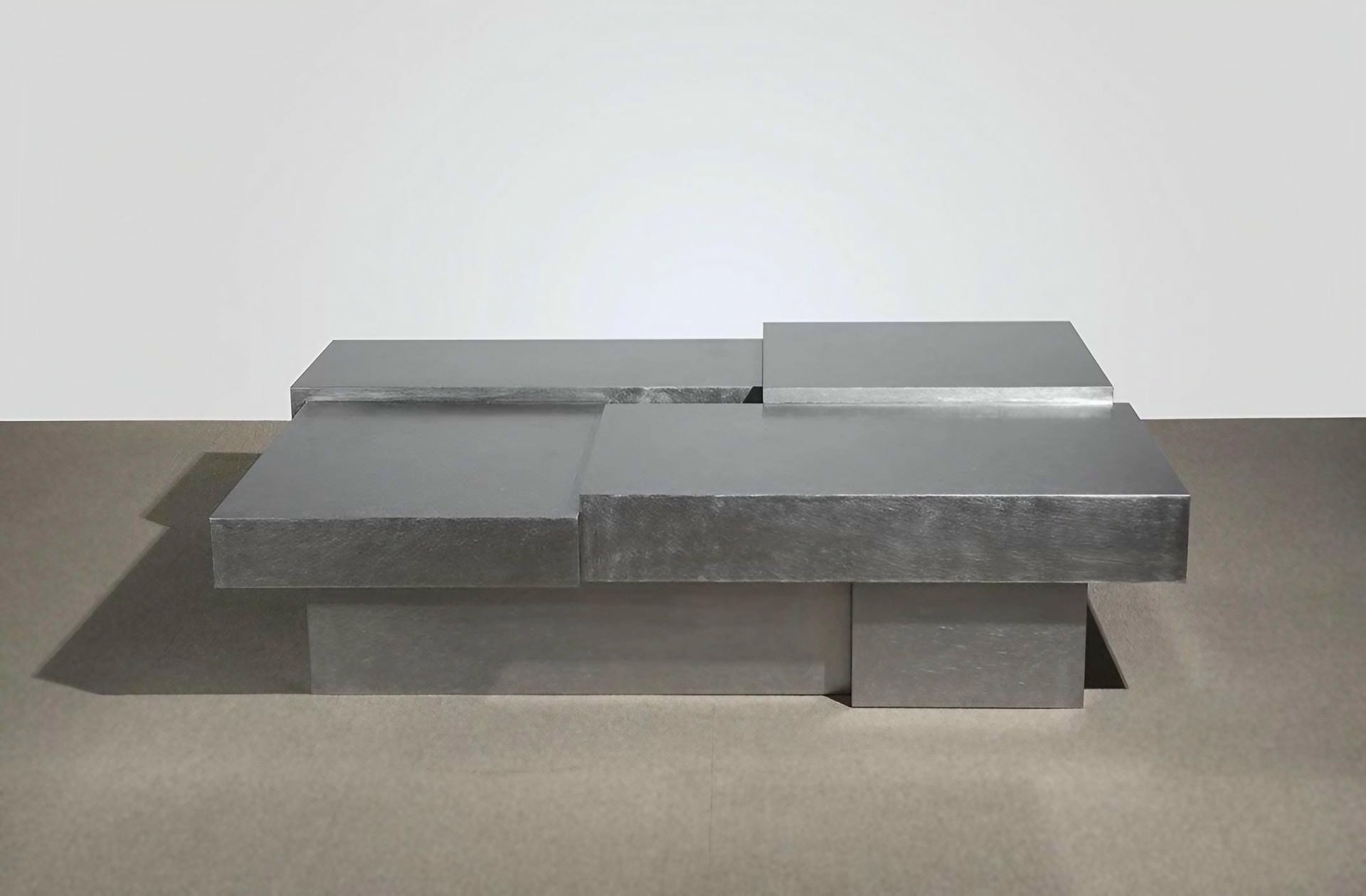 Layered Steel Coffee Table II by Hyungshin Hwang 3