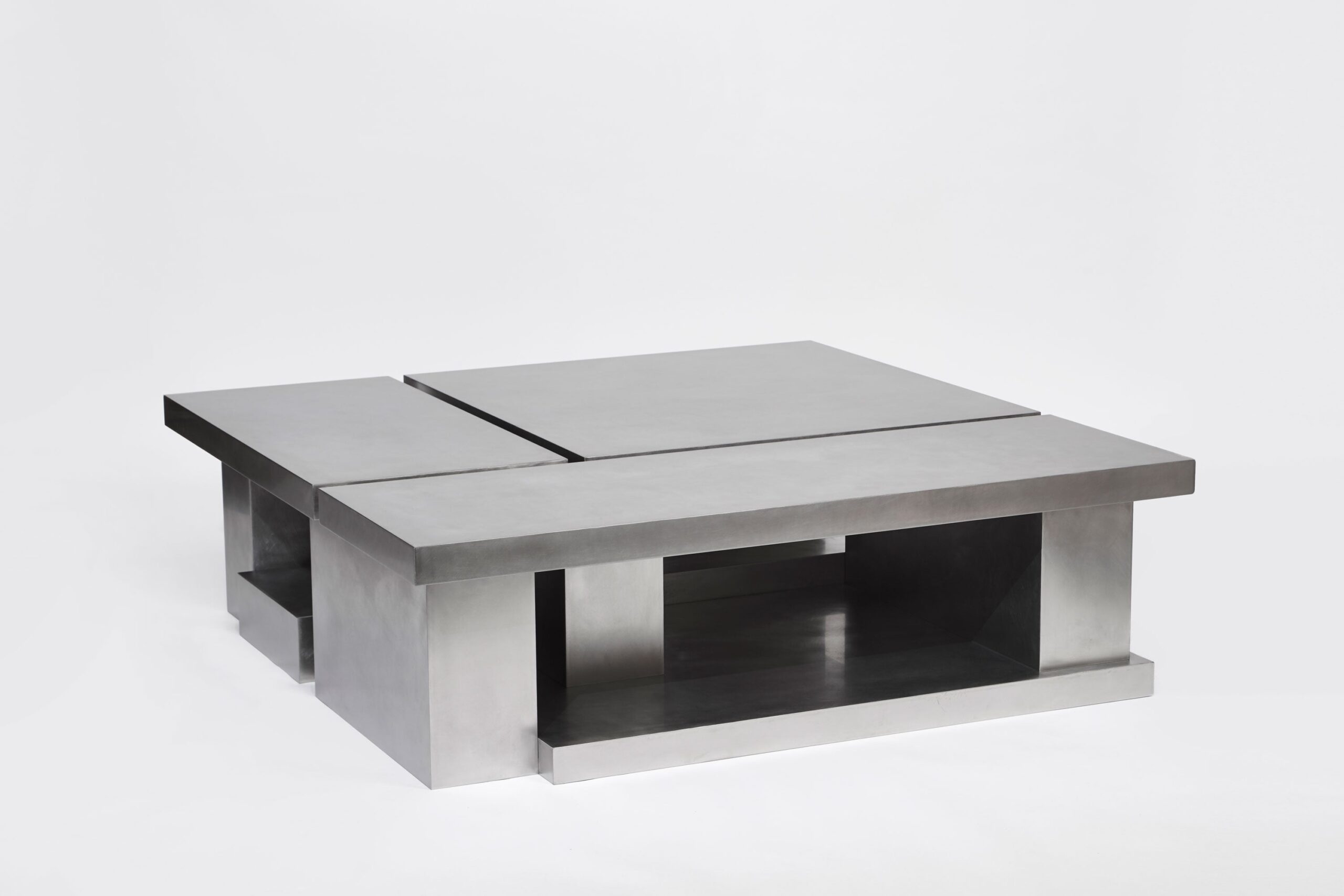 Layered Steel Coffee Table i by Hyungshin Hwang 2