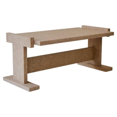 Limestone Neave Coffee Table by Nish Studio 1