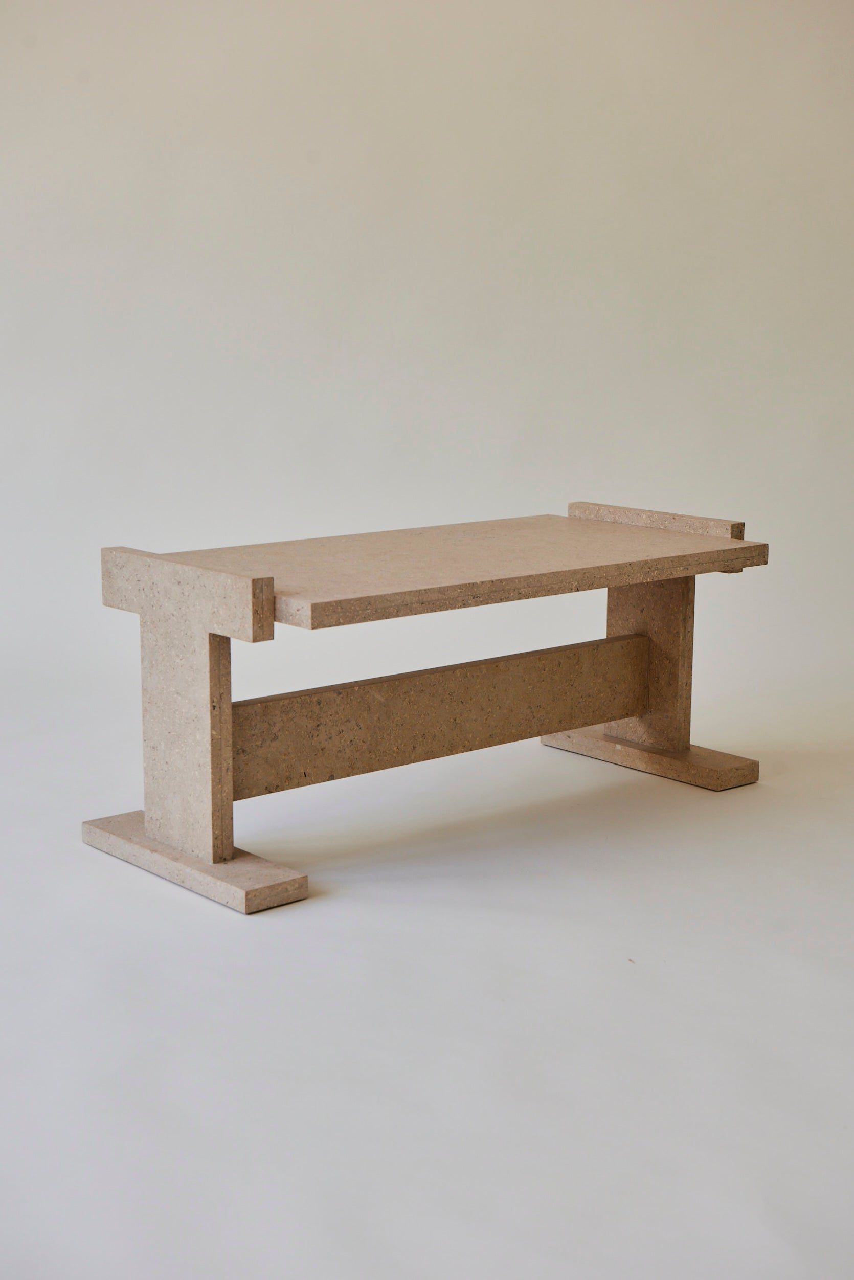 Limestone Neave Coffee Table by Nish Studio 2