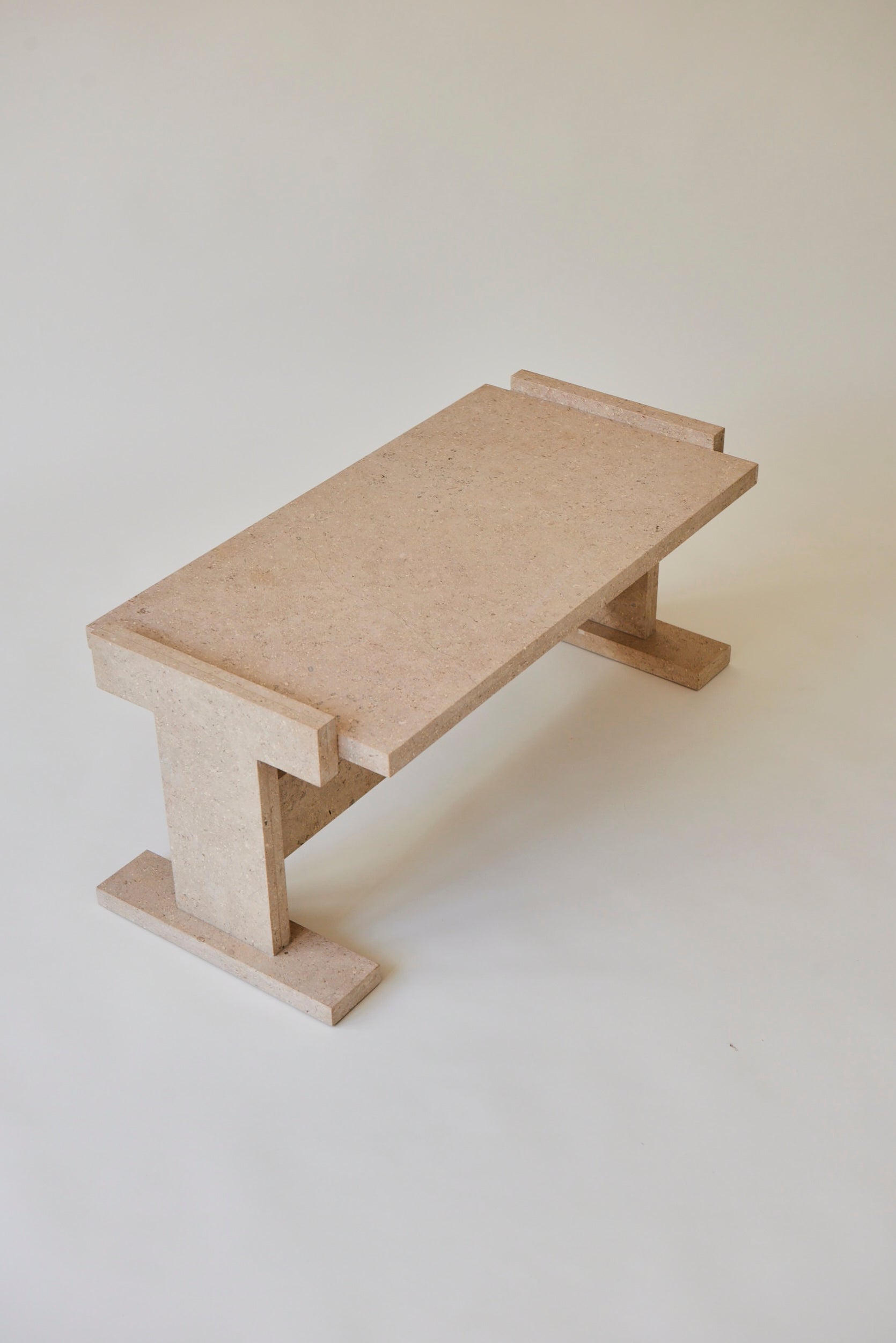 Limestone Neave Coffee Table by Nish Studio 3