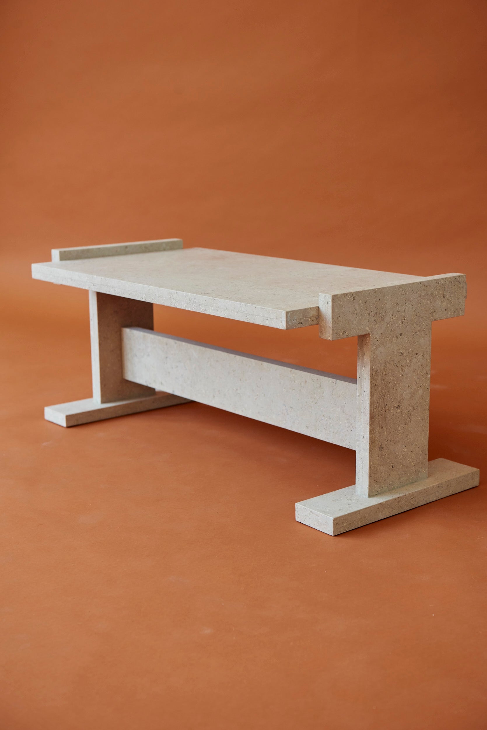 Limestone Neave Coffee Table by Nish Studio 5